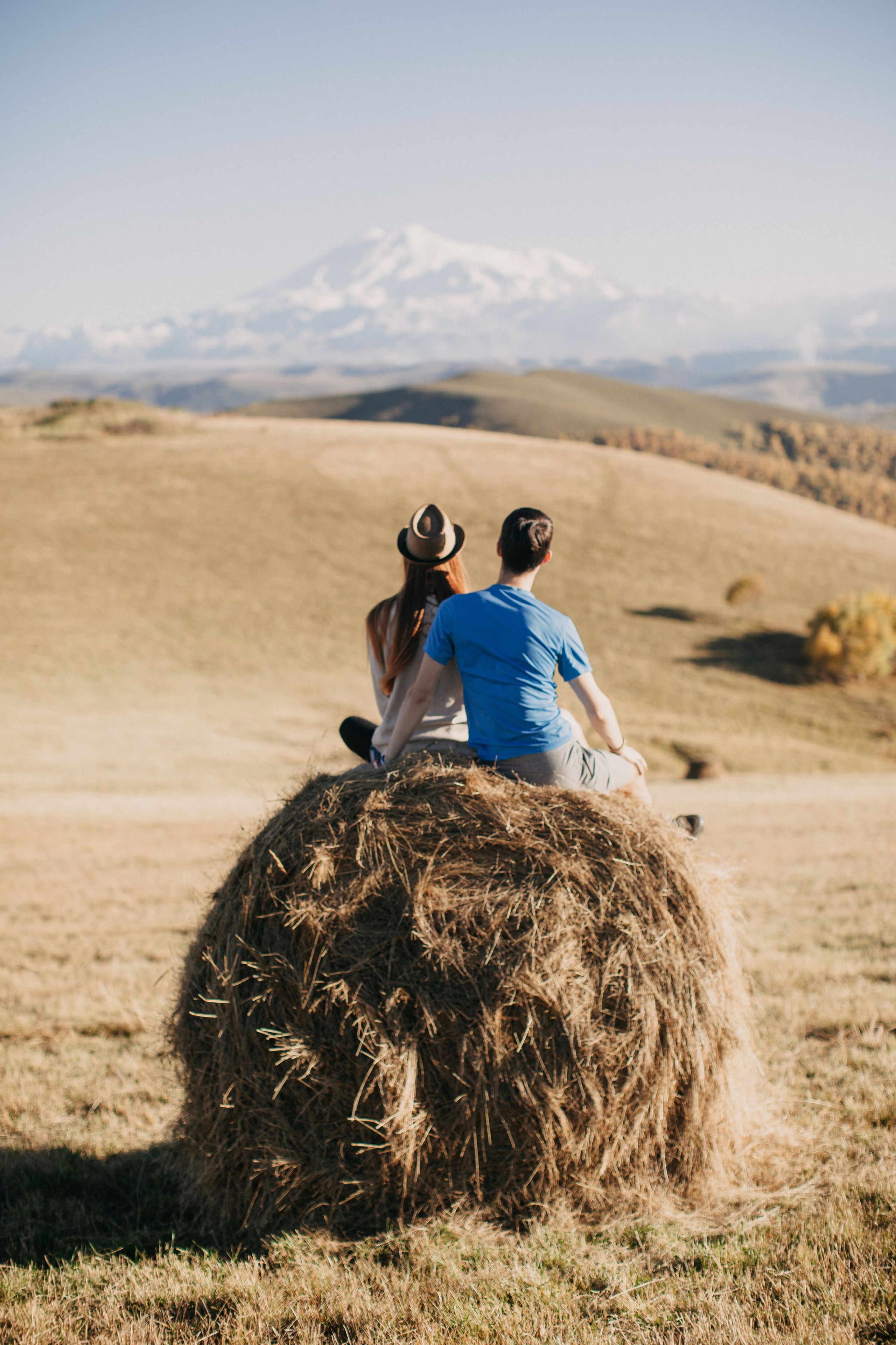 Road to Elbrus or mountain views. Wedding Event ART Photographer