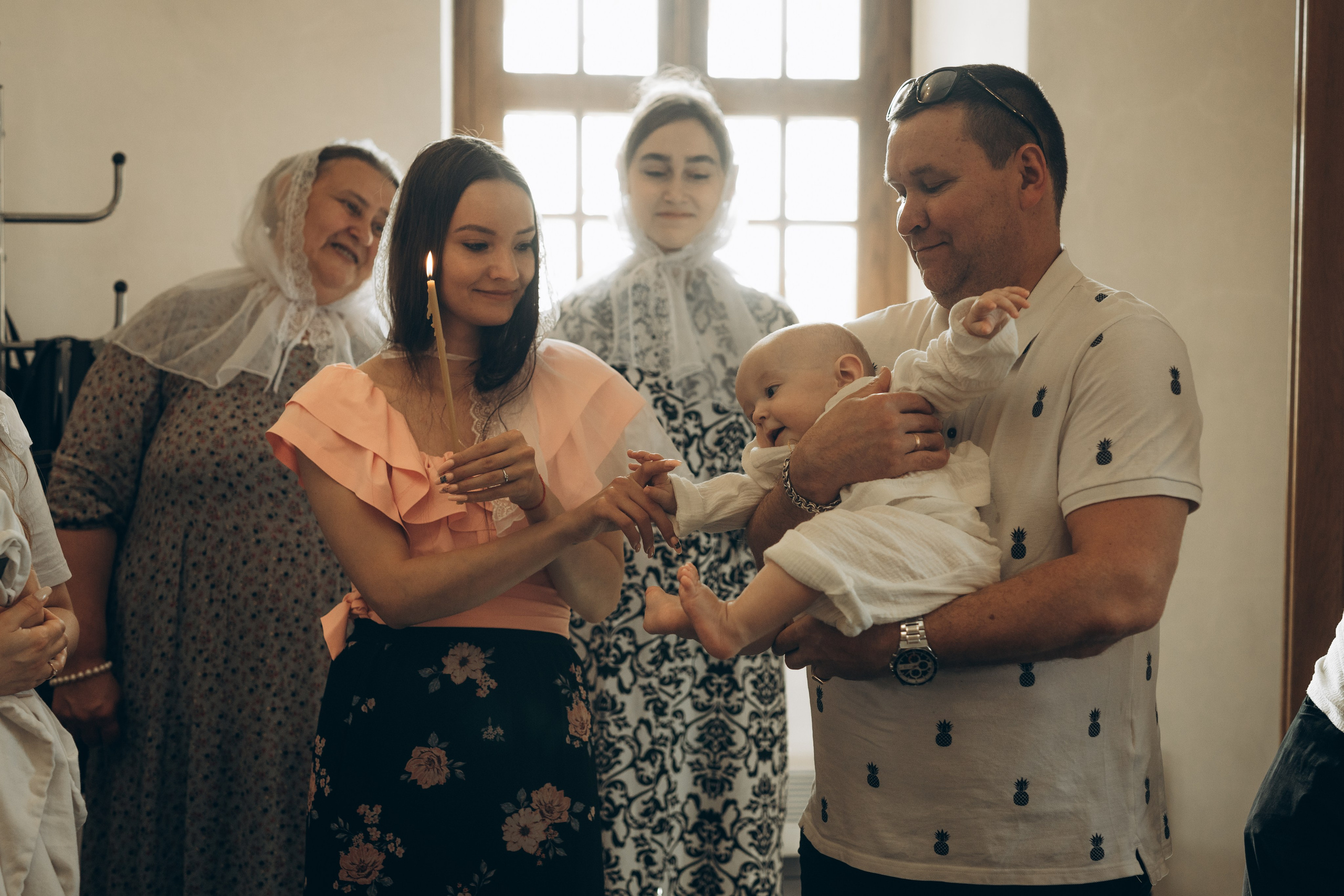 Крещение малышей