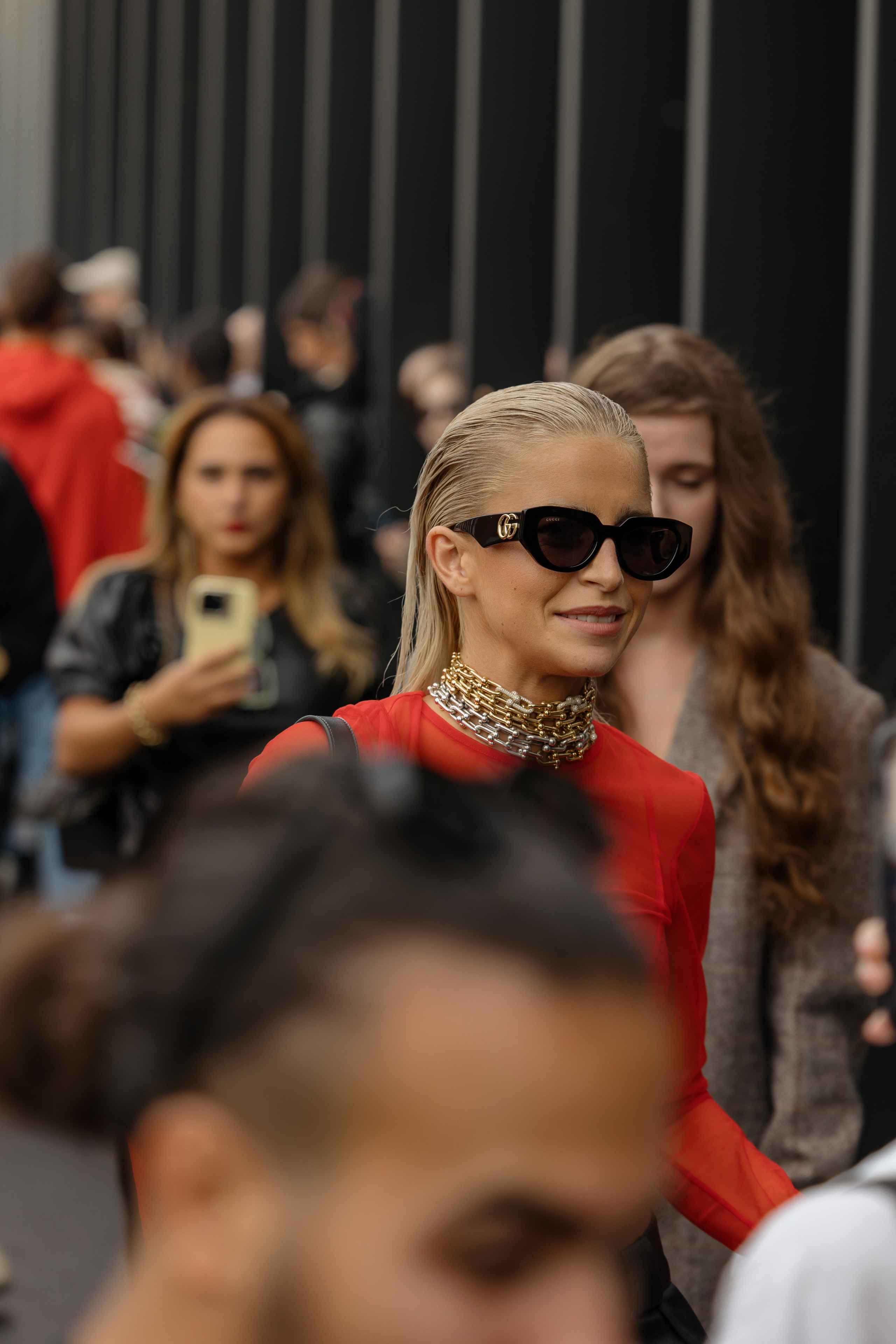 MFW SPRING/SUMMER 2024 GUCCI. Photographer in Milan Ivan Goncharov