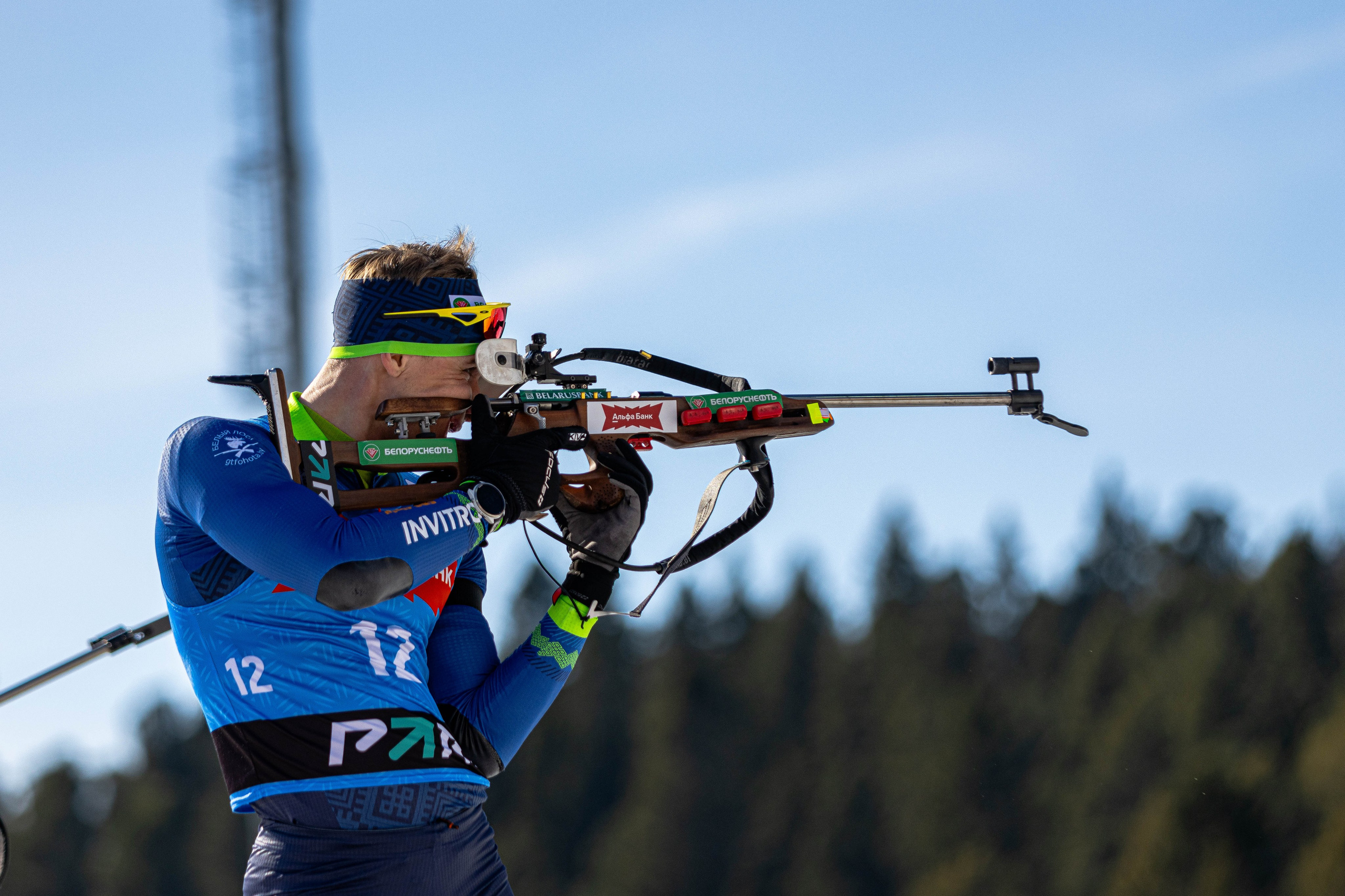 Биатлон. Калачёв Тимофей Спортивный фотограф в Санкт-Петербурге