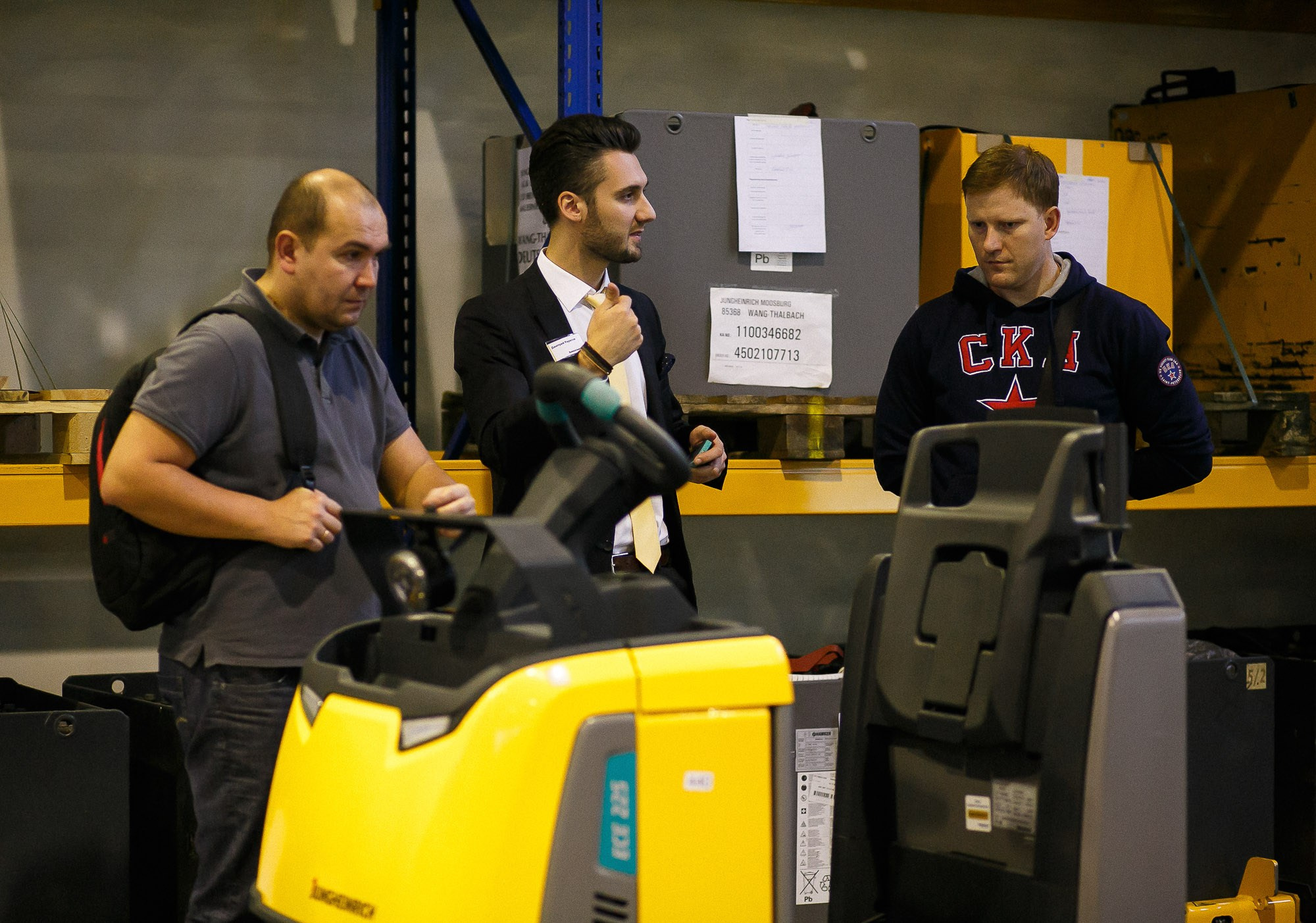 JUNGHEINRICH. Рабочая сторона — бизнес портрет и репортаж в Санкт-Петербурге