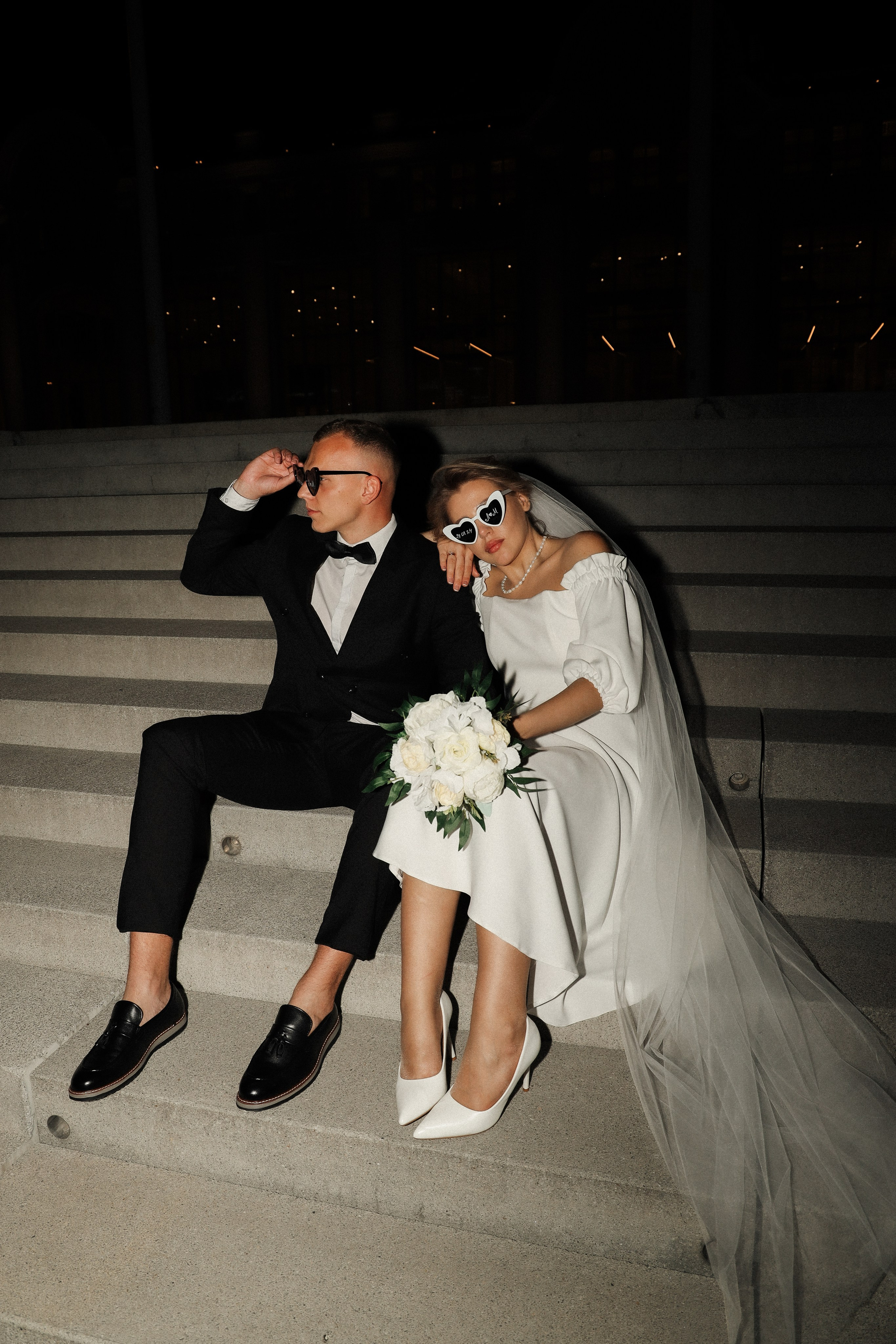 М. + Л.  Роспись в МФЦ, прогулка по ночной Москве. Семейный и lovestory фотограф в Москве Светлана Коняхина