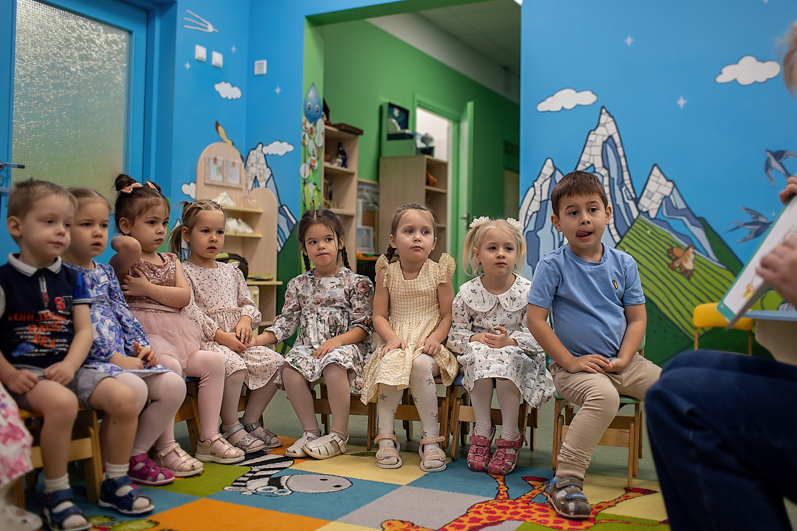 День в саду_Зима_2023 год. Семейный фотограф в Санкт-Петербурге