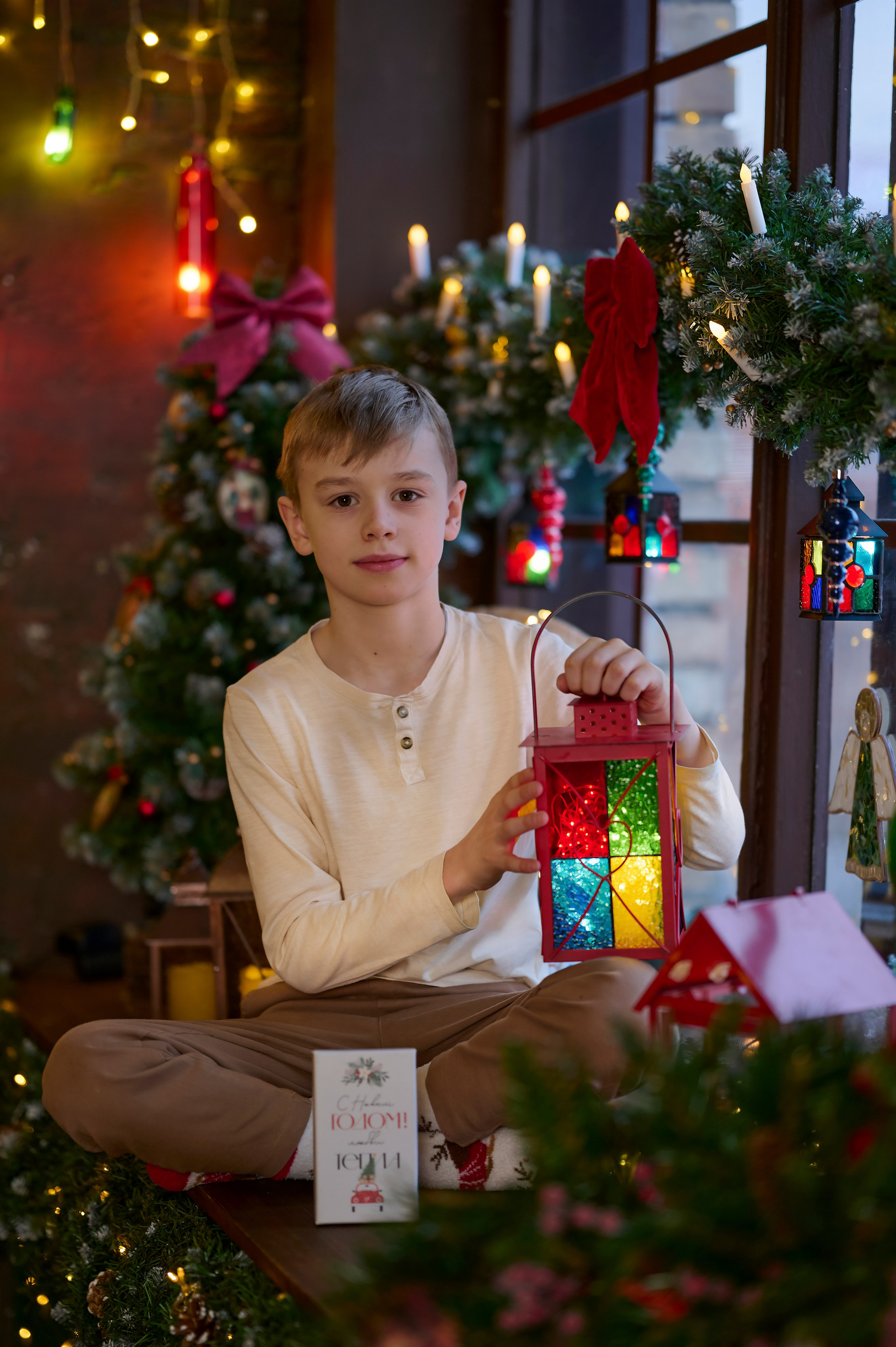Новогодние фотографии. Семейный и женский фотограф в Москве Зоя Бучерова