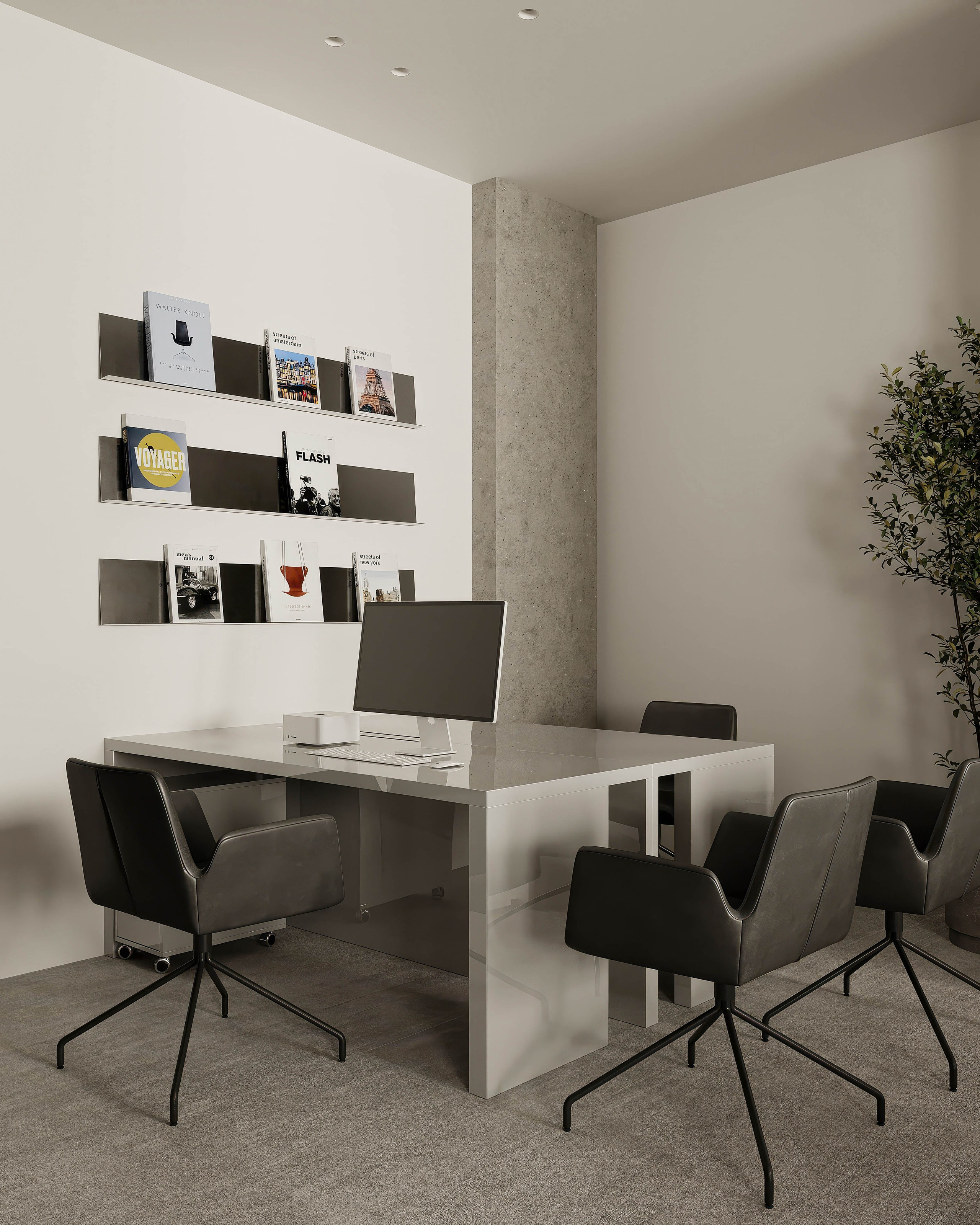 Офис 211/ Дизайнер: NAMU BURO. Студия интерьерной визуализации tmshkn.vis