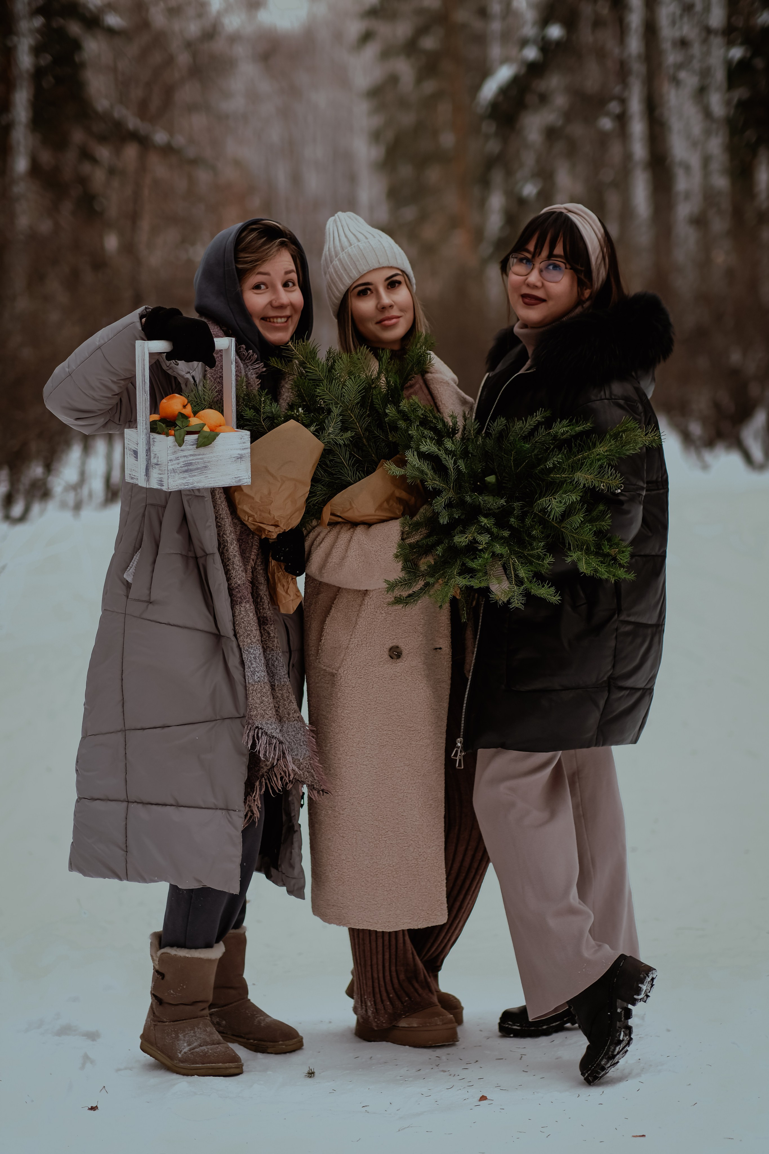 Зимняя прогулка. Свадебный фотограф Челябинск