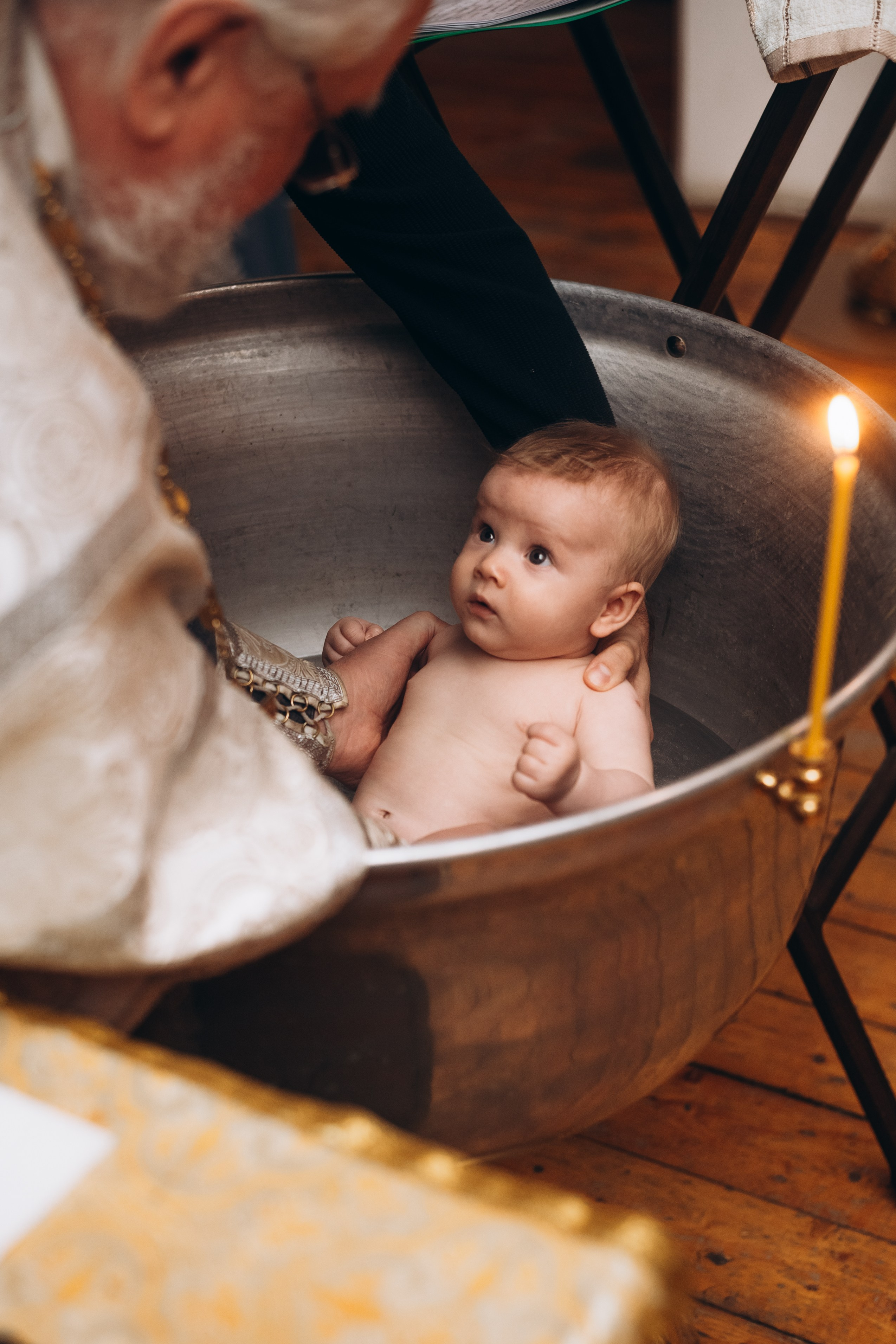 Крещение в Свято-Лукиановой пустыни, г. Александров