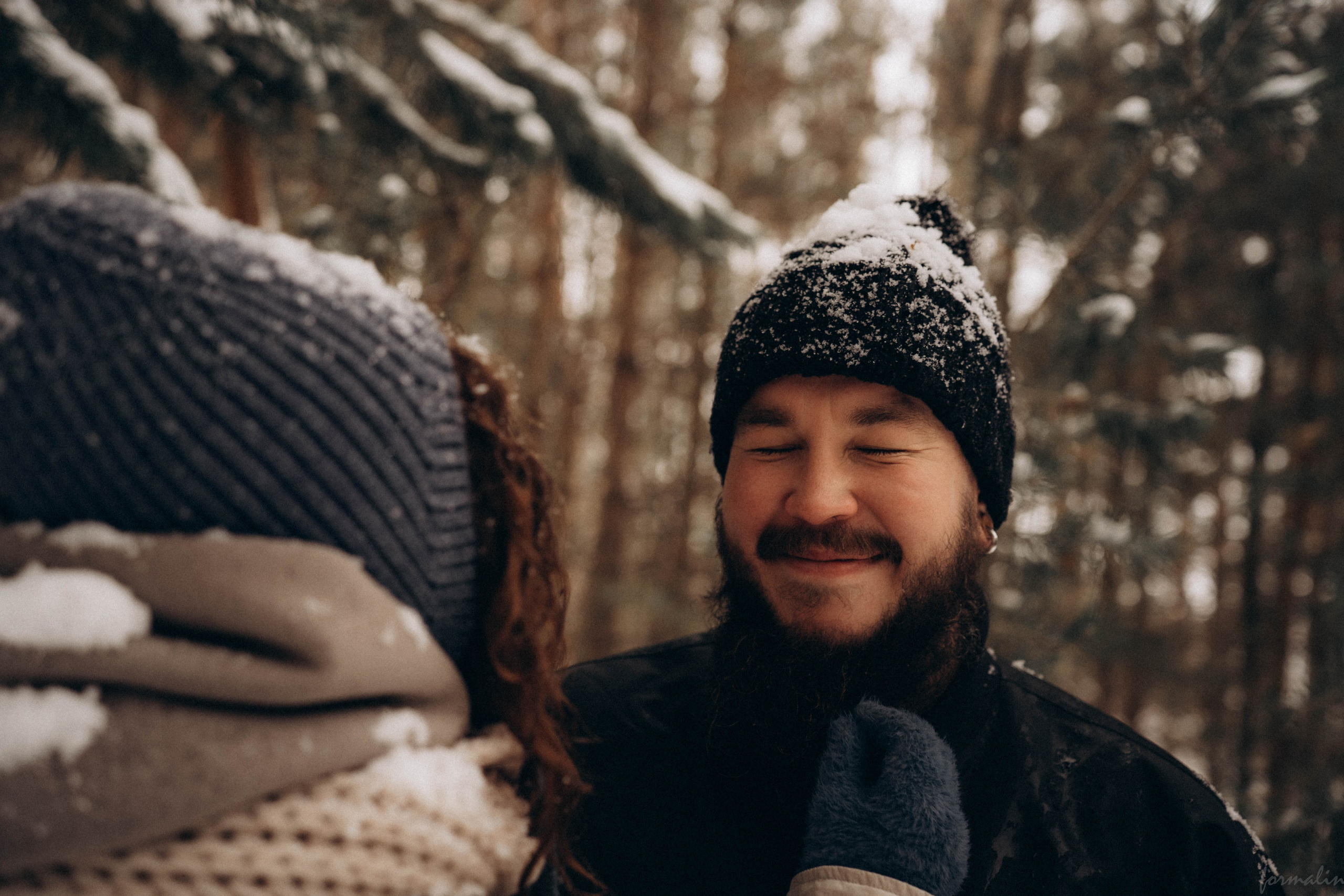 Романтичный снегопад. Алиса Никитцова | Фотограф в Казани