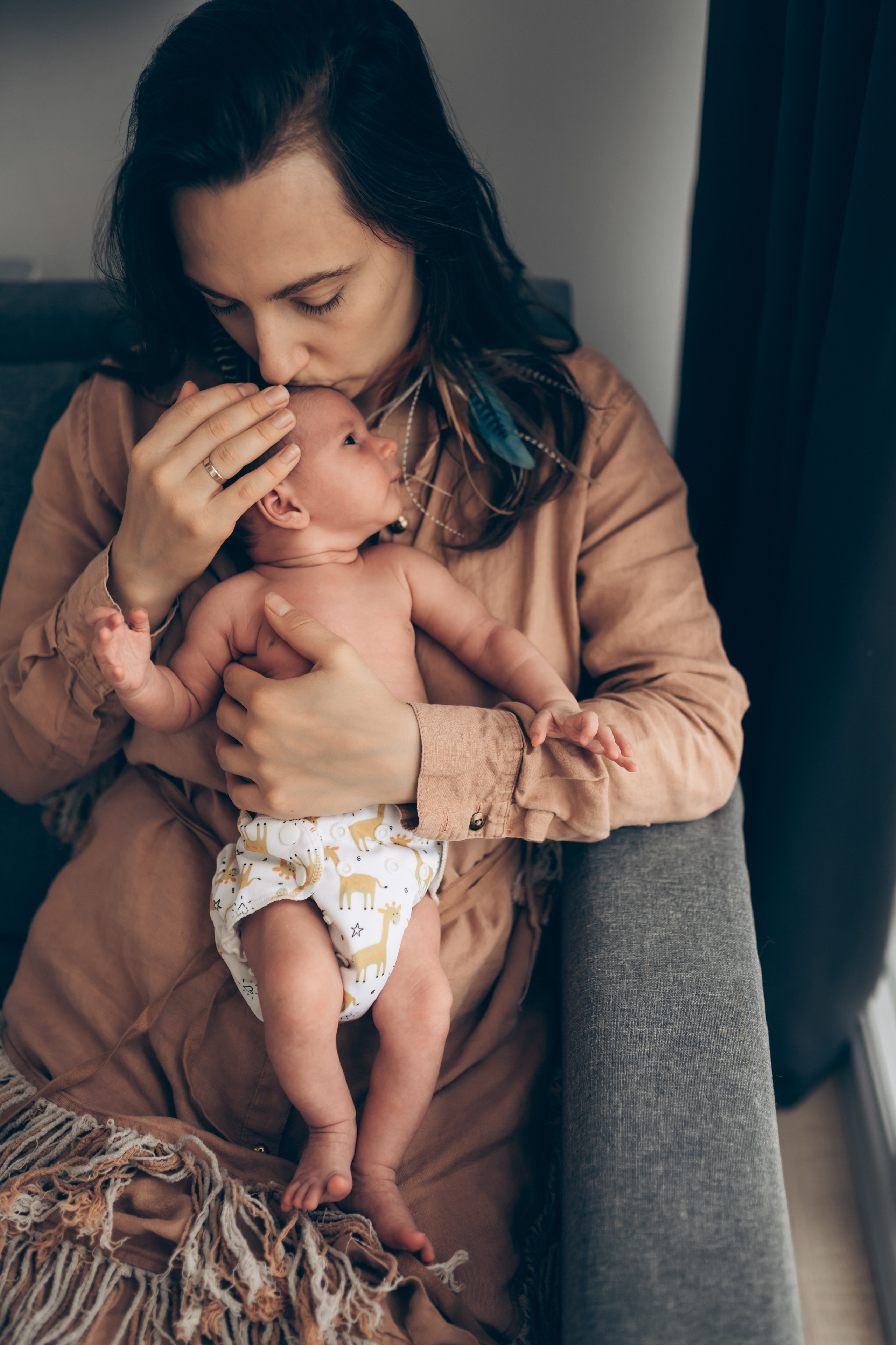 Воскресное утро семьи Алин. Семейный фотограф в Томске Зарина Азизбаева