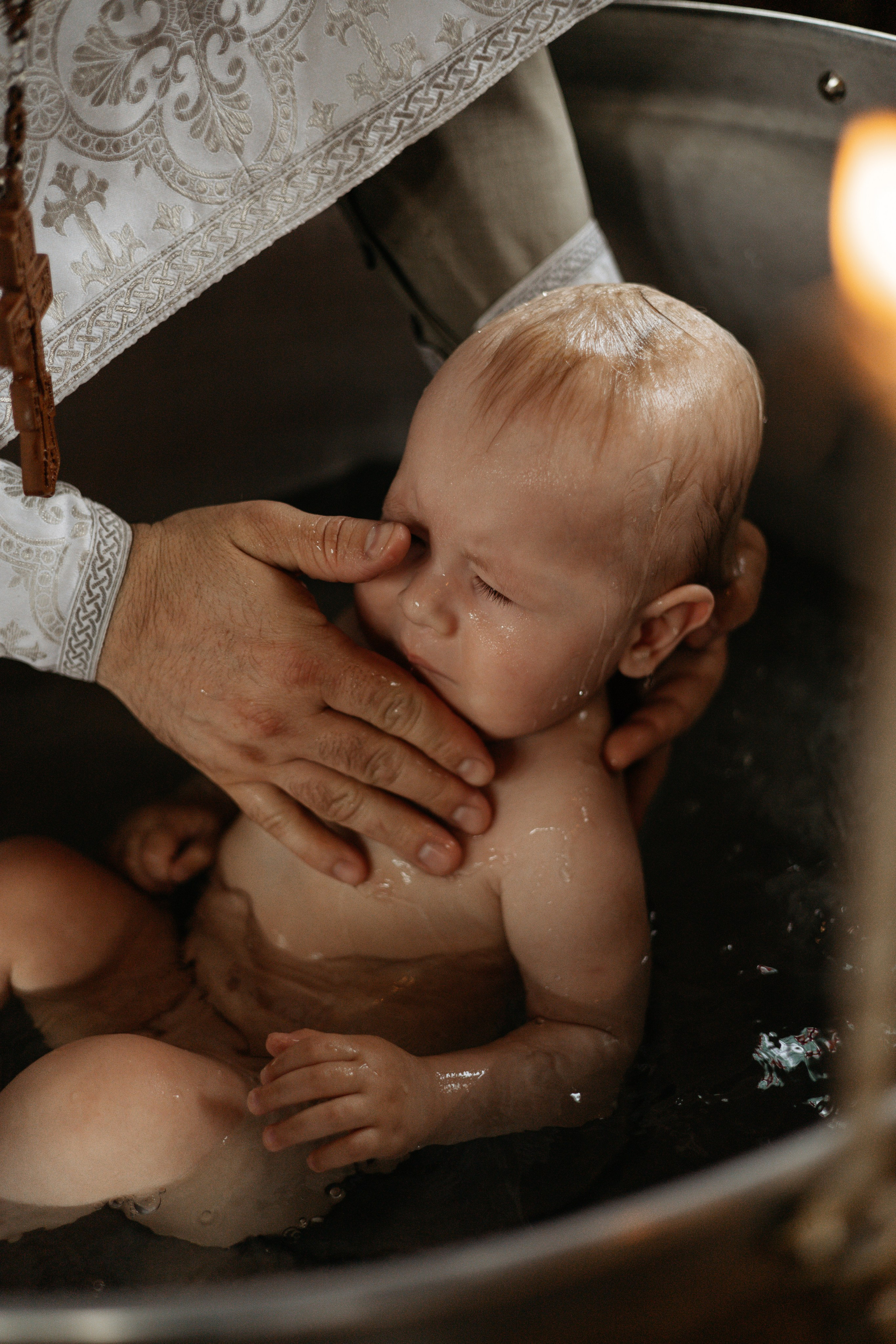 Крещение Артёма. Самый теплый фотограф в Краснодаре Рябоконь Ксения