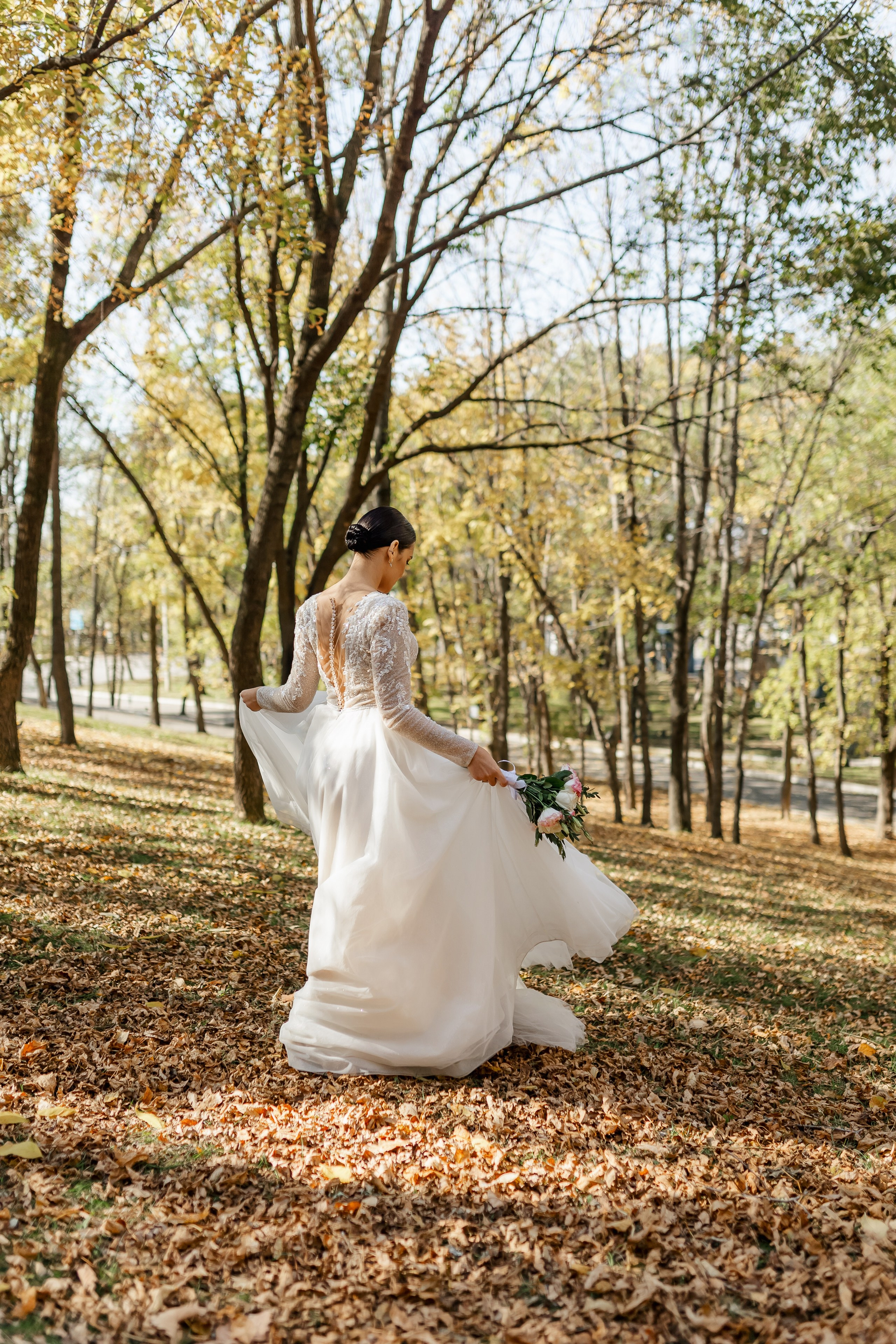 Степан и Алина. Красивая осенняя прогулка. Свадебный фотограф в Хабаровске