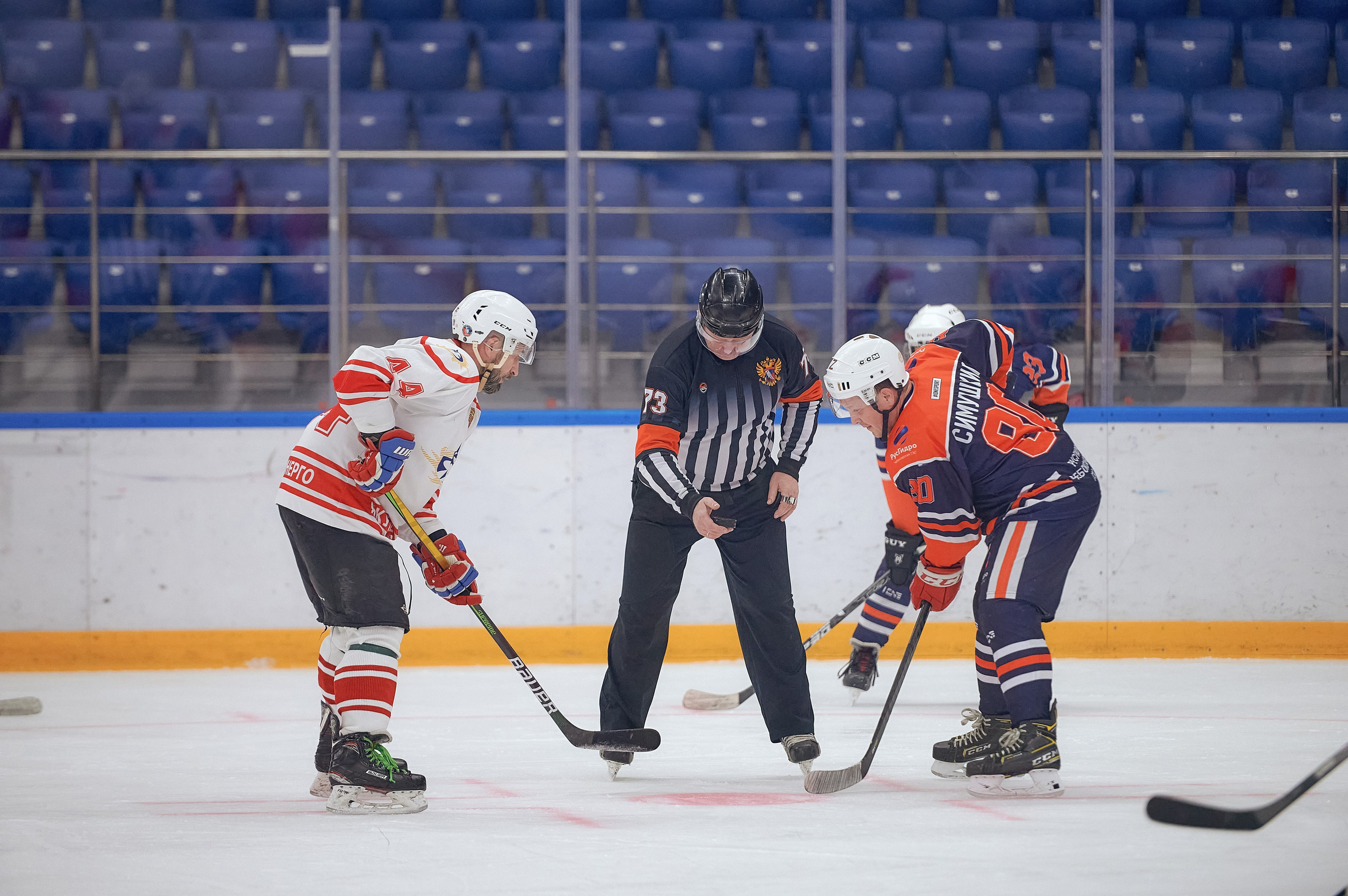 Портфолио репортажной фотосъёмки: Кристалл арена — Хоккей — РусГидро. Фотограф Яковлев Роман — Красноярск