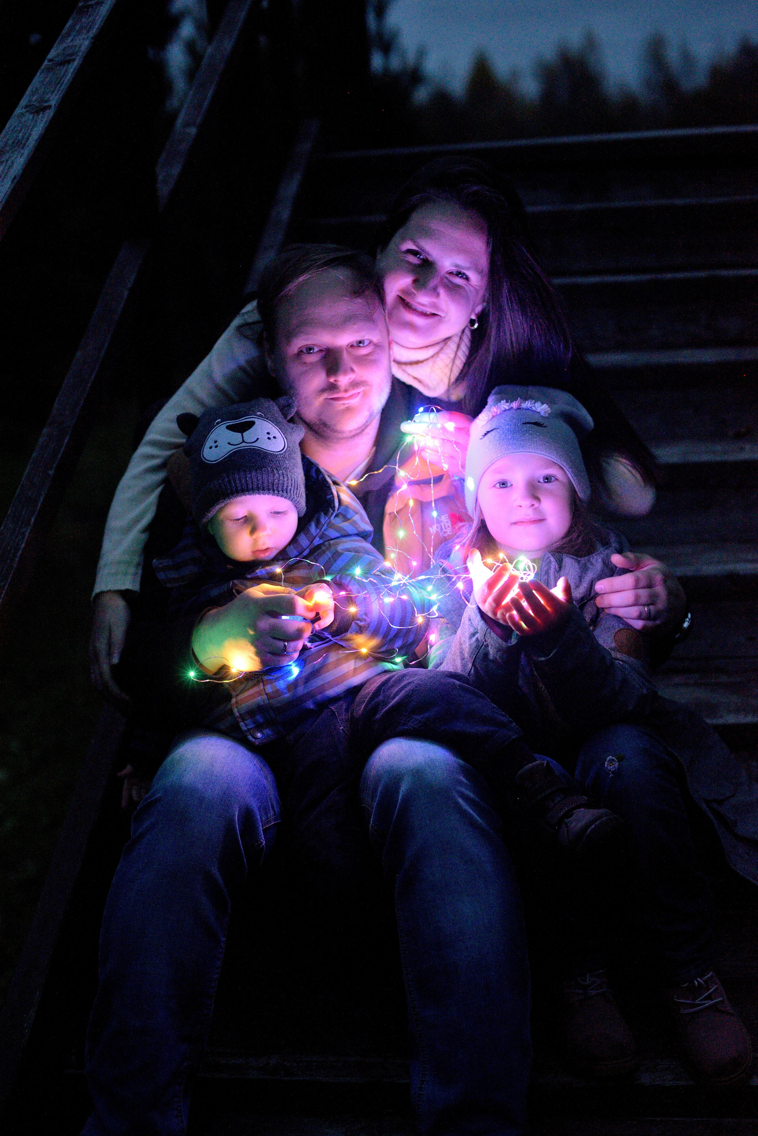 Семейные новогодние фотосесии