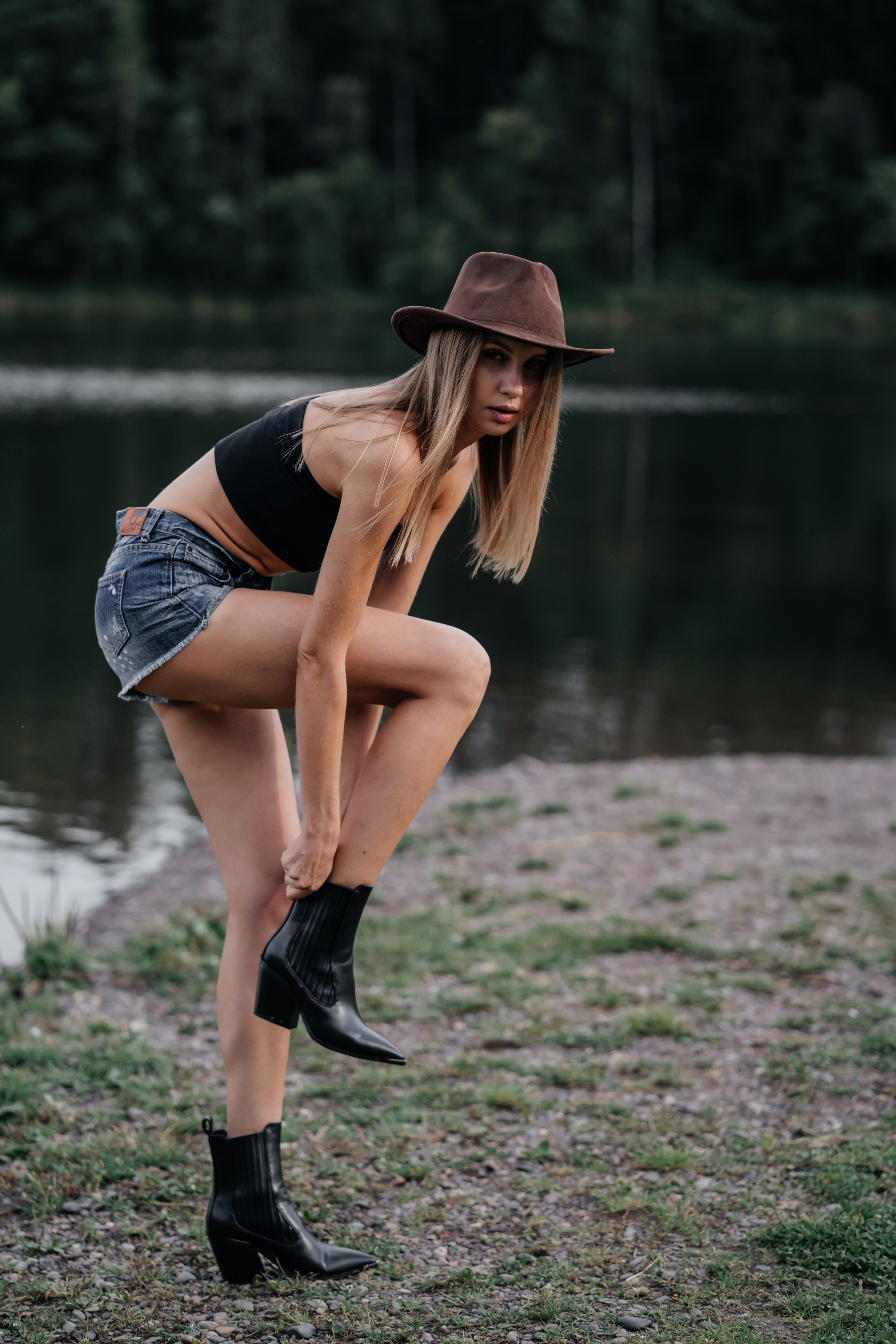 Фотосессия для женщины 40+ на природе. Женский фотограф в Красноярске