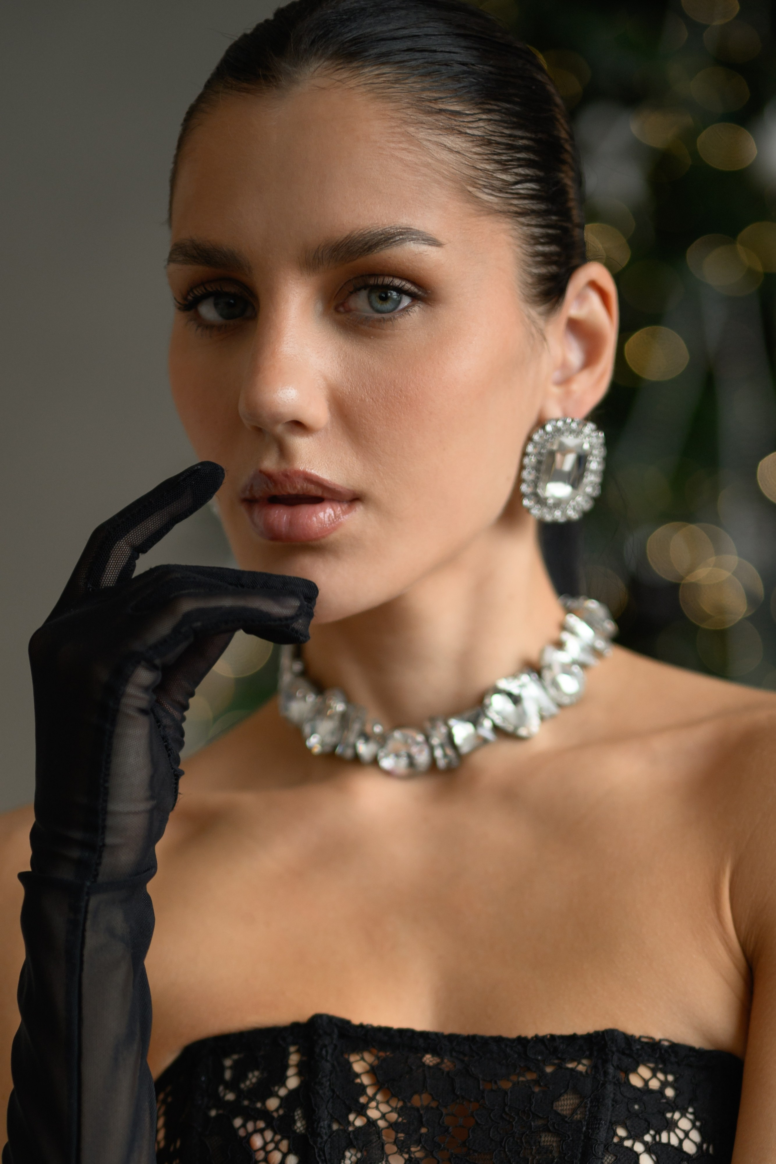 Новогодняя фотосессия в тёмной фотостудии. Semerlina.ru