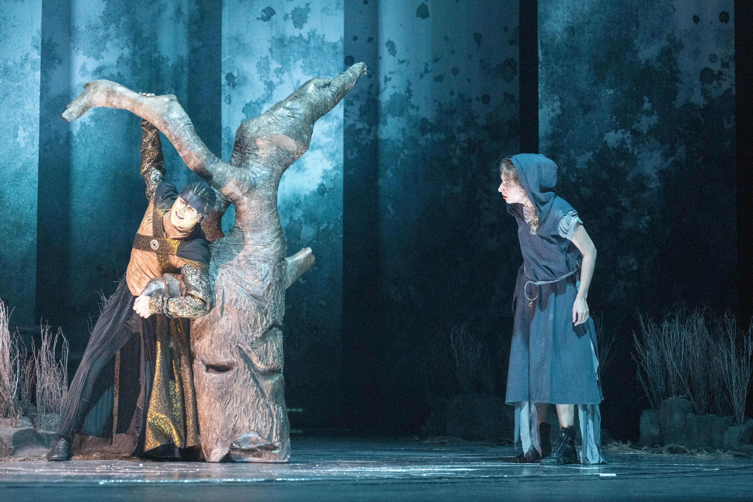 Алтайский молодёжный театр: Яга. Сайт фотографа Сергея Абрамова