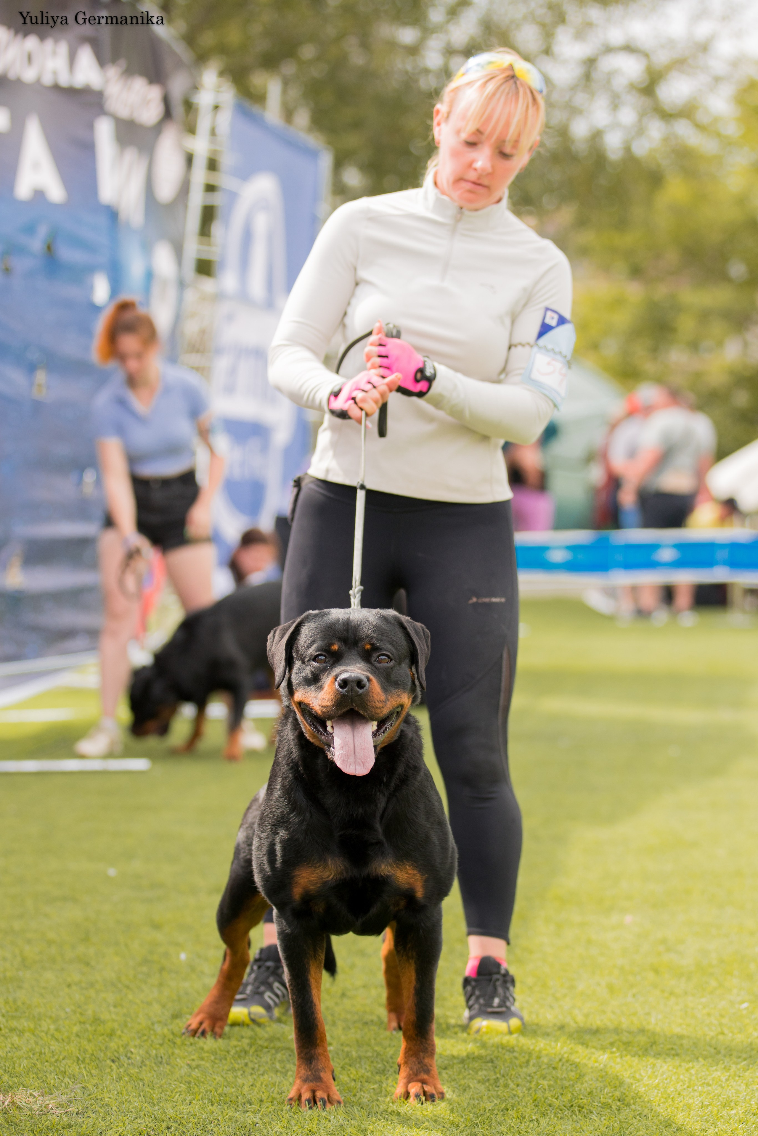 Анапа 16-17.09.2023 моно ротвейлеров. Фотограф-анималист Юлия Германика