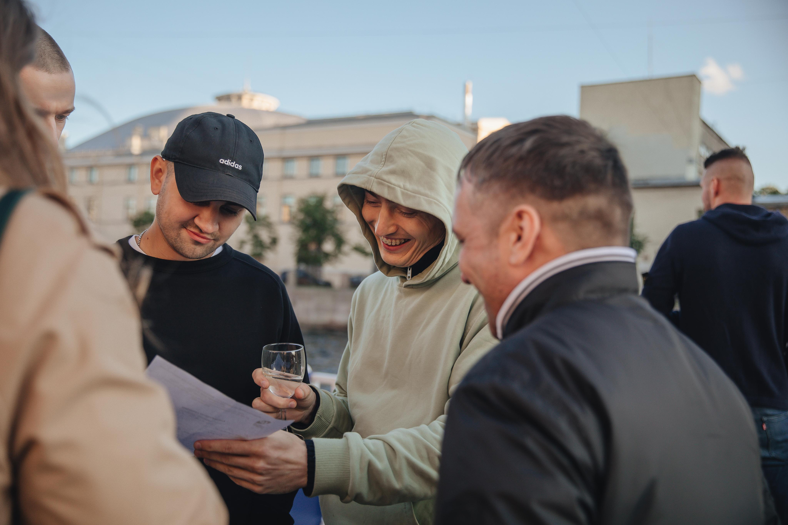 Корпоратив на кораблике. Семейный фотограф в Санкт-Петербурге Ева Маркова