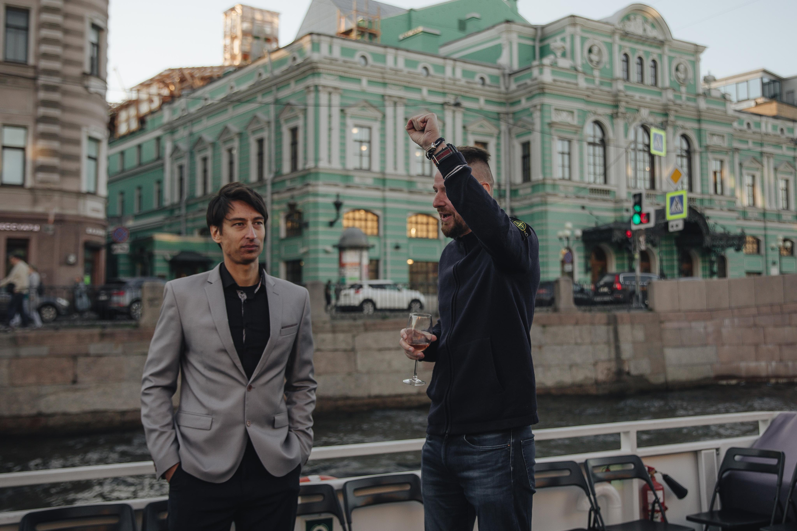 Корпоратив на кораблике. Семейный фотограф в Санкт-Петербурге Ева Маркова