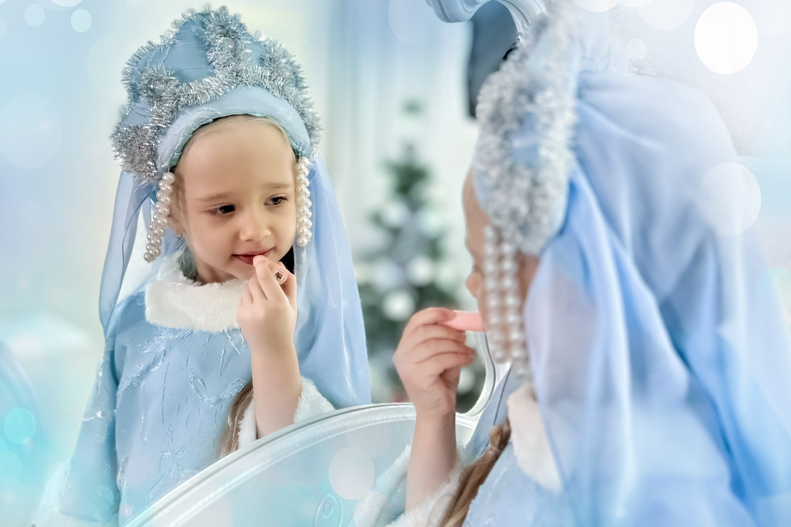 Аня в роли Снегурочки!. Фотограф Нина Пашина — Пермь