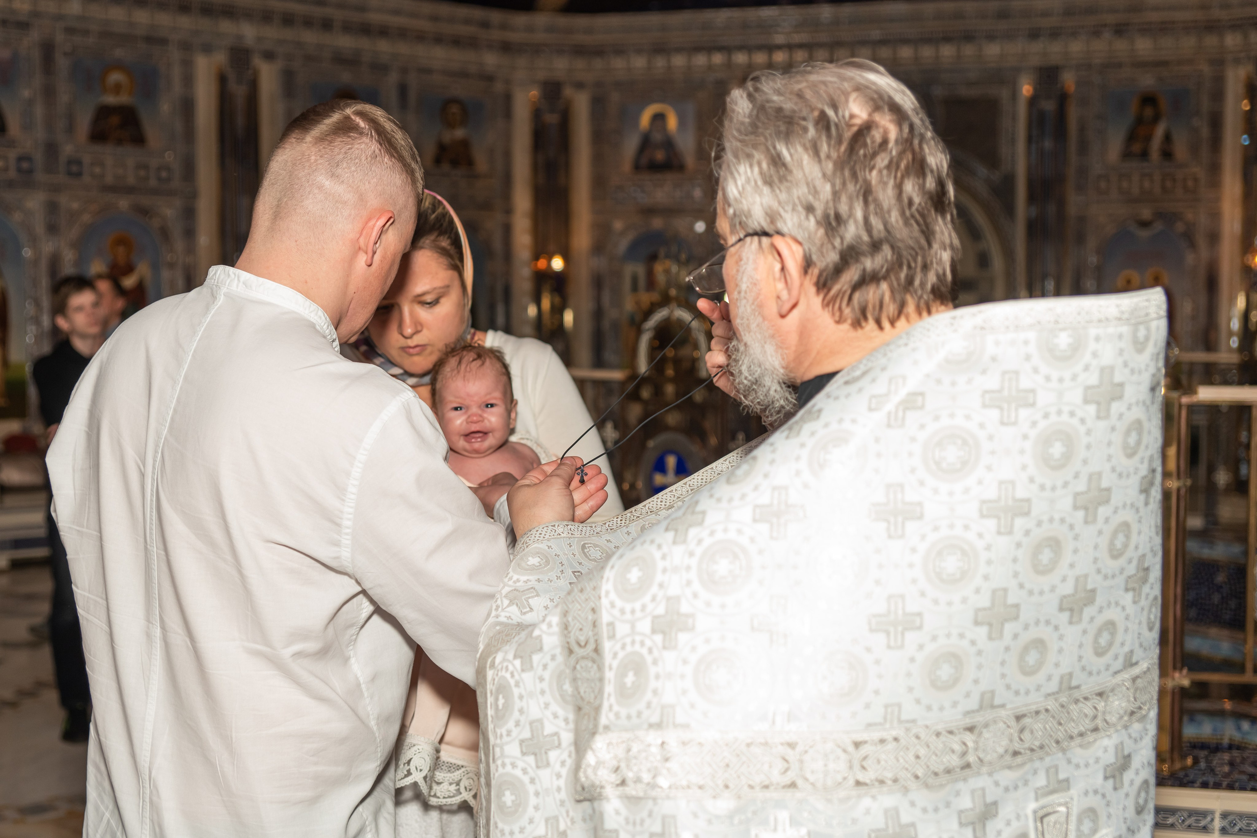 Крещение. Семейный и детский фотограф в Москве Евгения Миронова