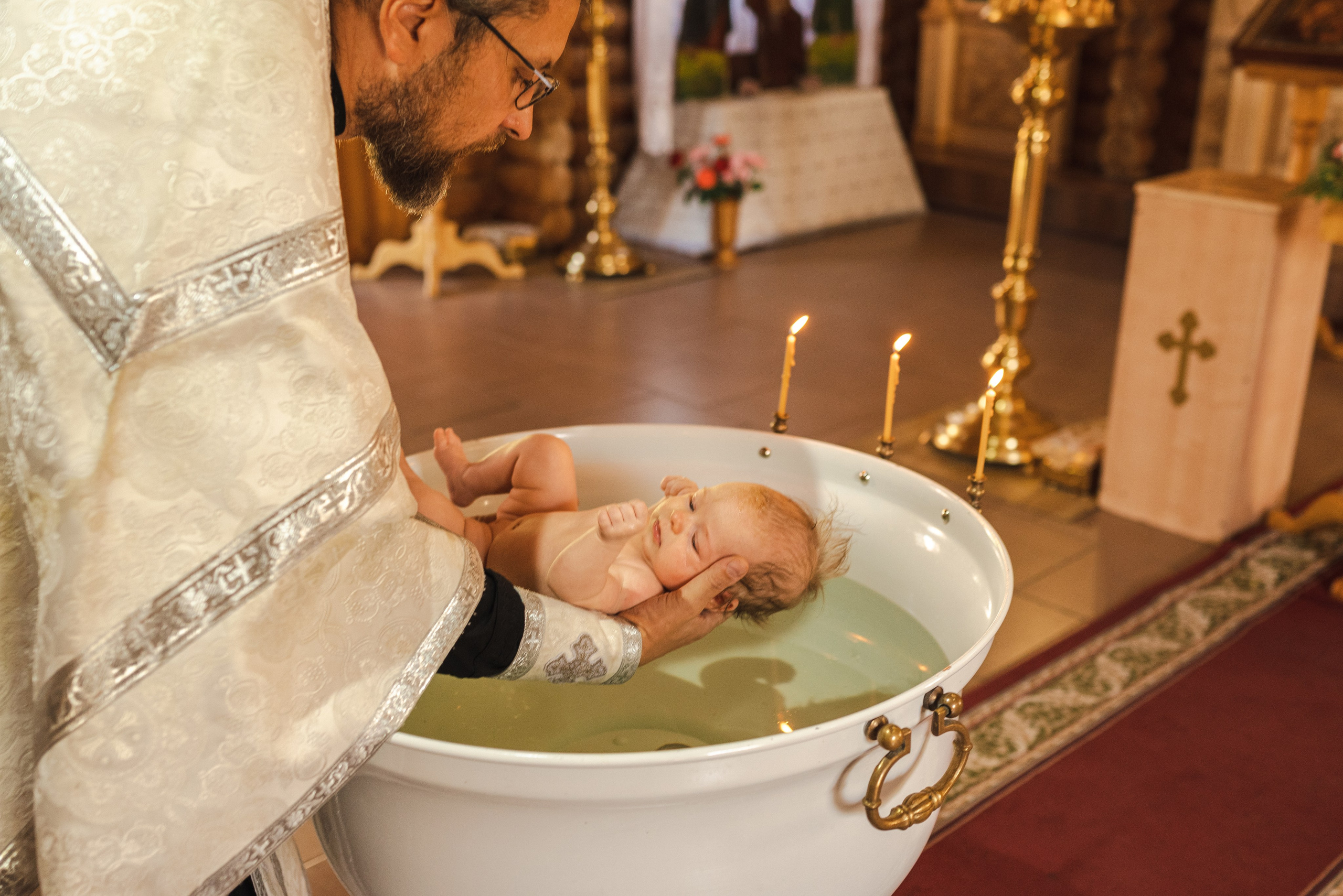 Фотосъемка крещения в Каменске-Шахтинском и Ростове. Фотограф в Каменске-Шахтинском Ольга Сагал
