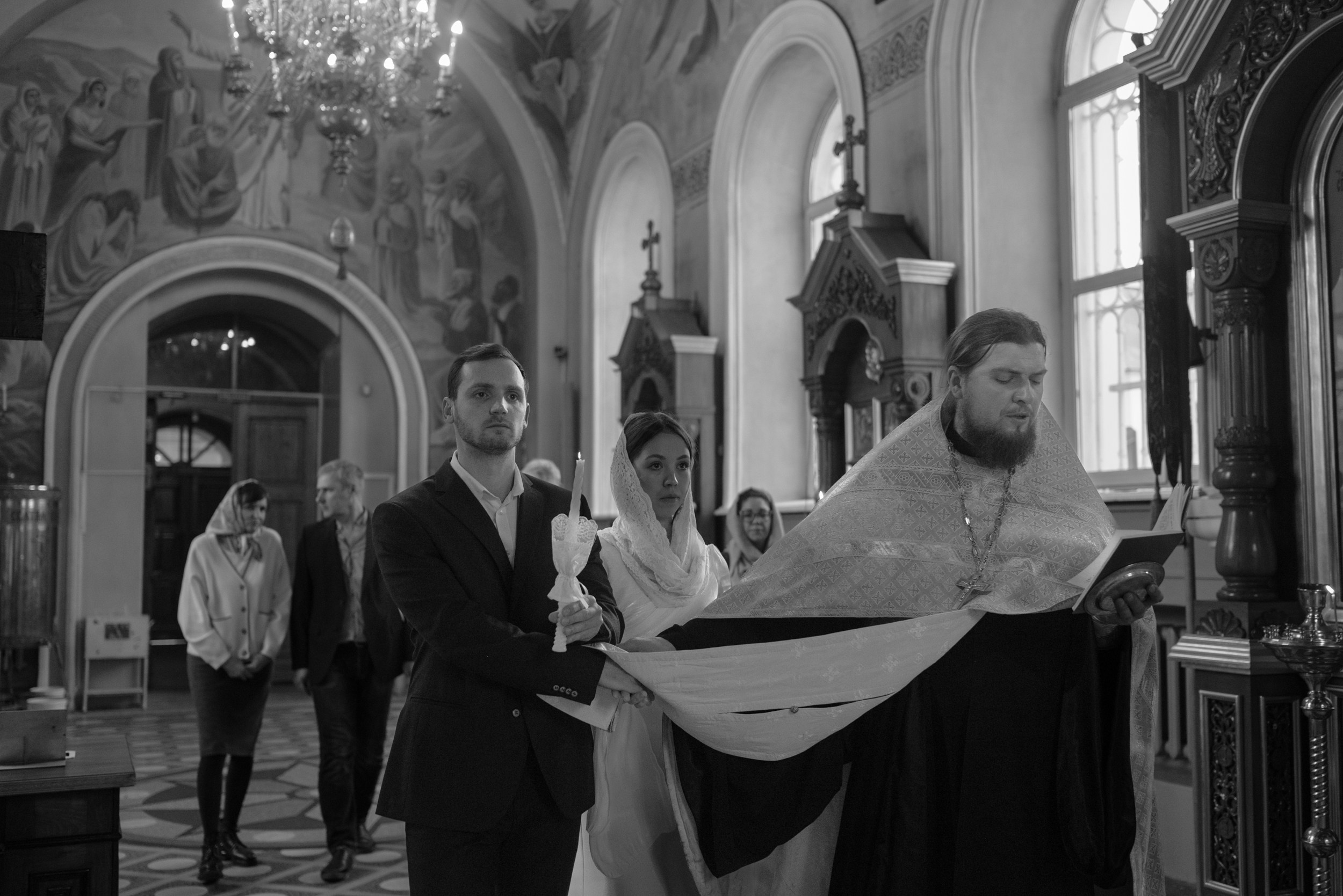 Фотосъемка таинства венчания Иоанна и Глафиры. Семейный фотограф на крещение, венчание в Иваново Галина Скурихина