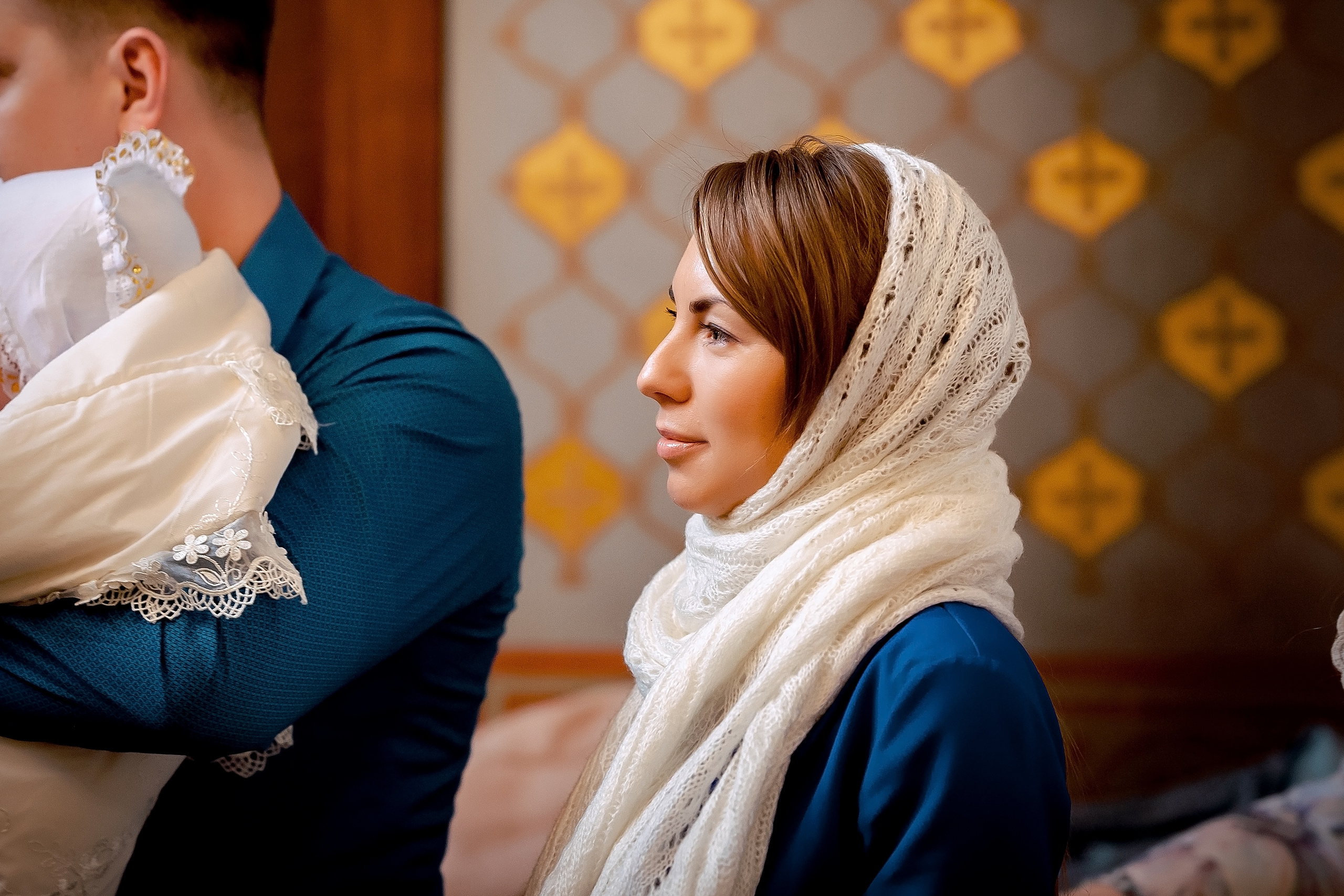 Фотосъемка крещения в Щелково. Свадебный и семейный фотограф Виктория Носачёва. Щелково, Москва и МО