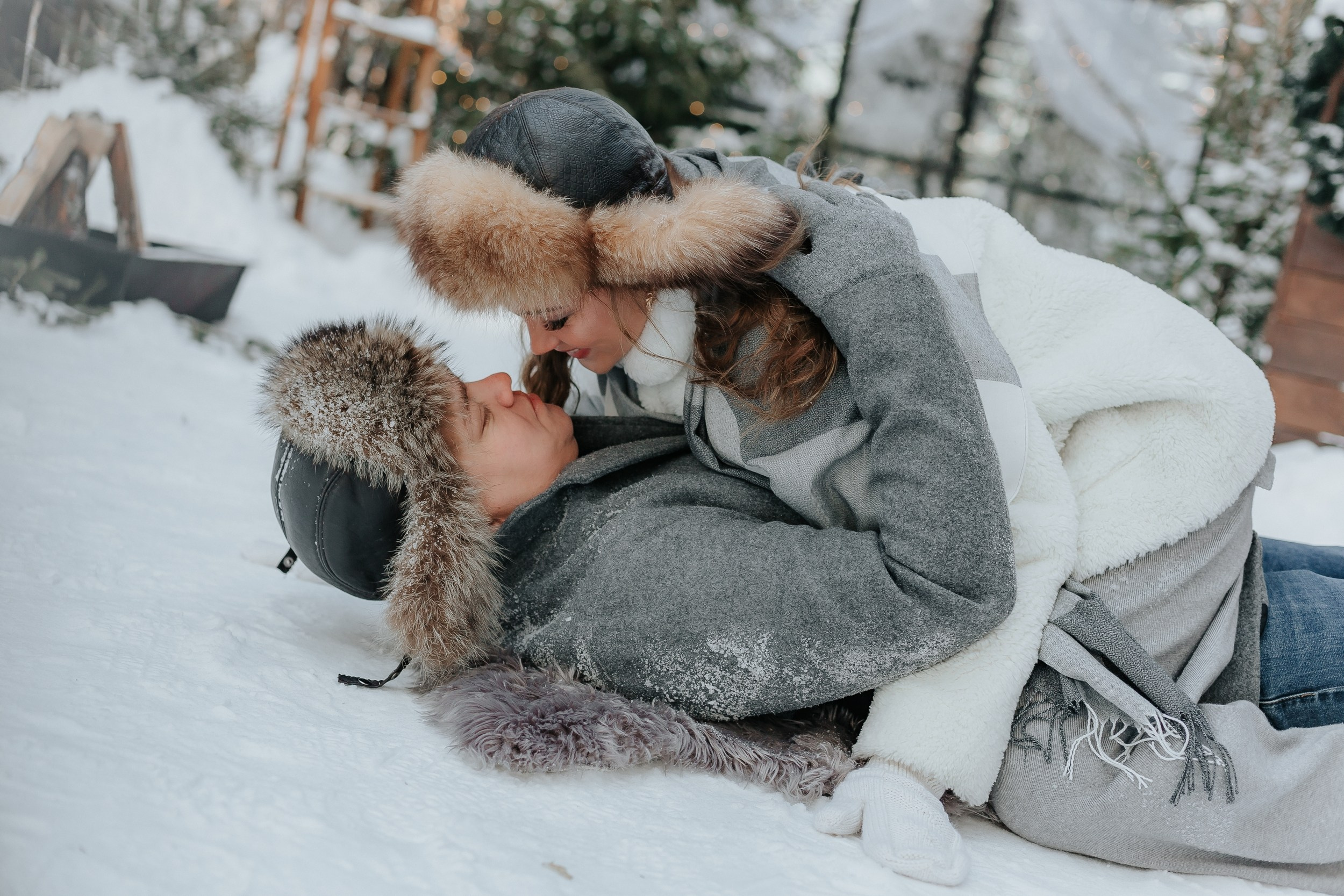 Снежная Family Story. Свадебный фотограф Пермь