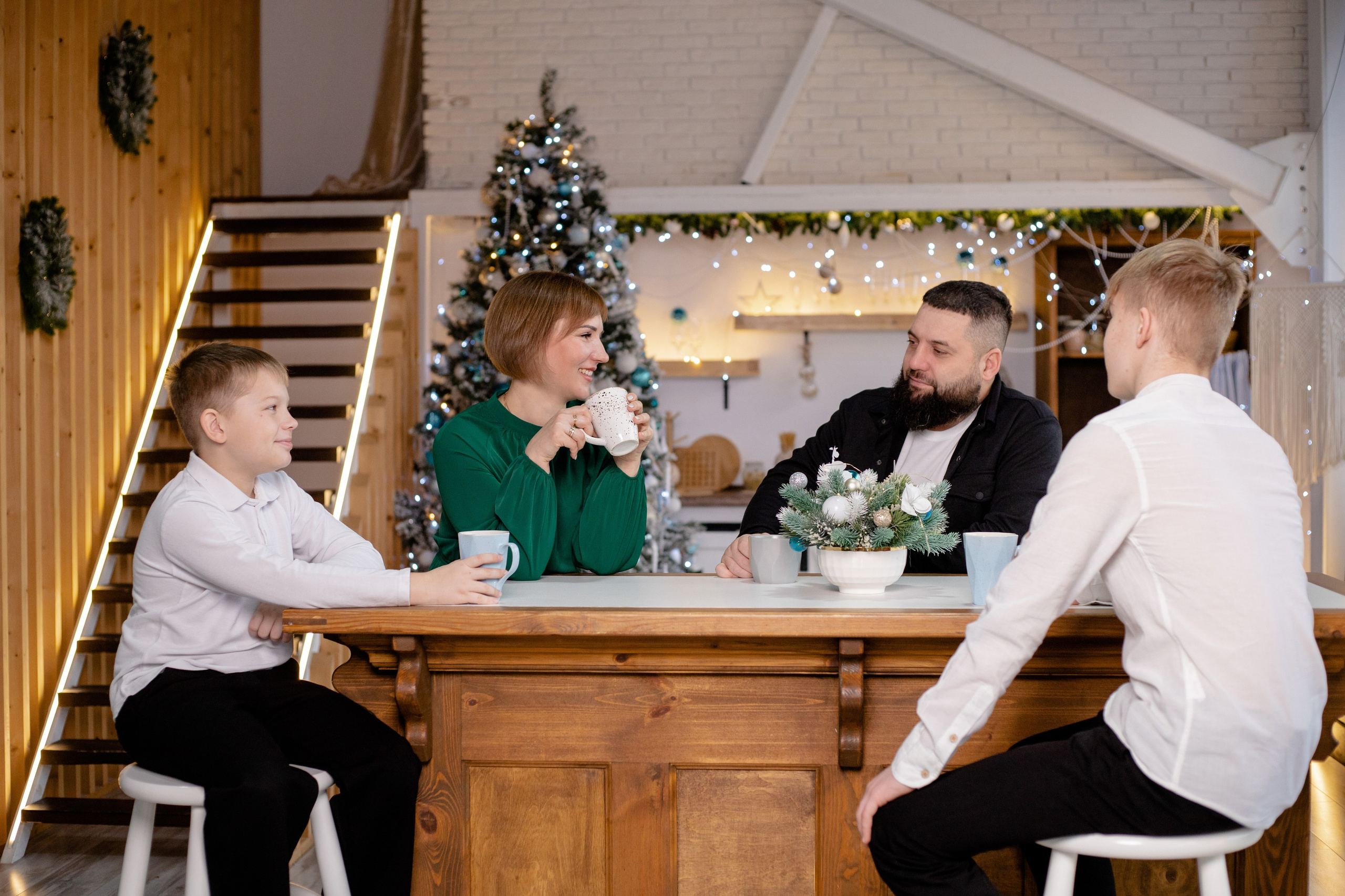 Новый год 2025. Семейный фотограф в Саратове Элоиза Ляпина