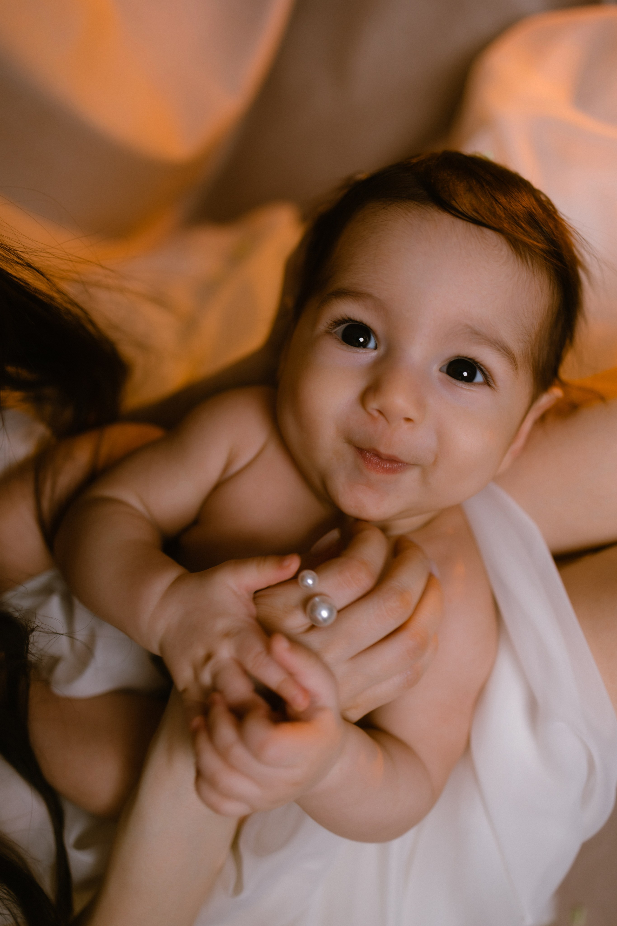 Вера и Арон, мама с малышом. Семейный и свадебный фотограф в Самаре Анастасия Воропаева