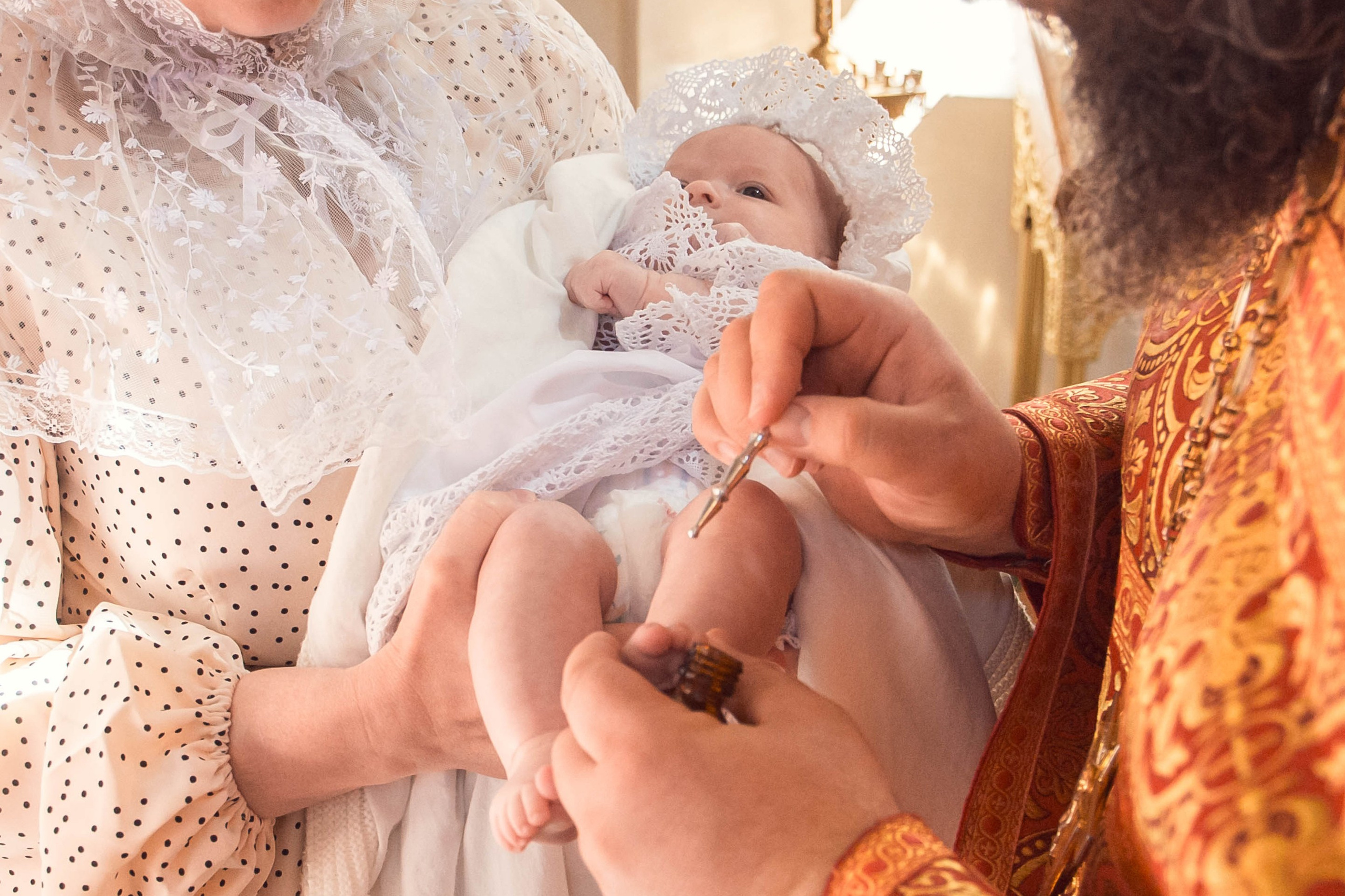 Крещение Екатерины В Казанском Девичьем монастыре