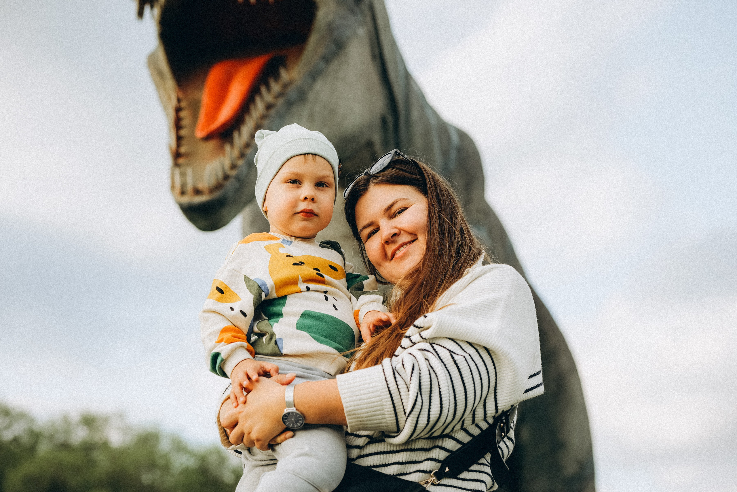 Семейная прогулка в Динопарке