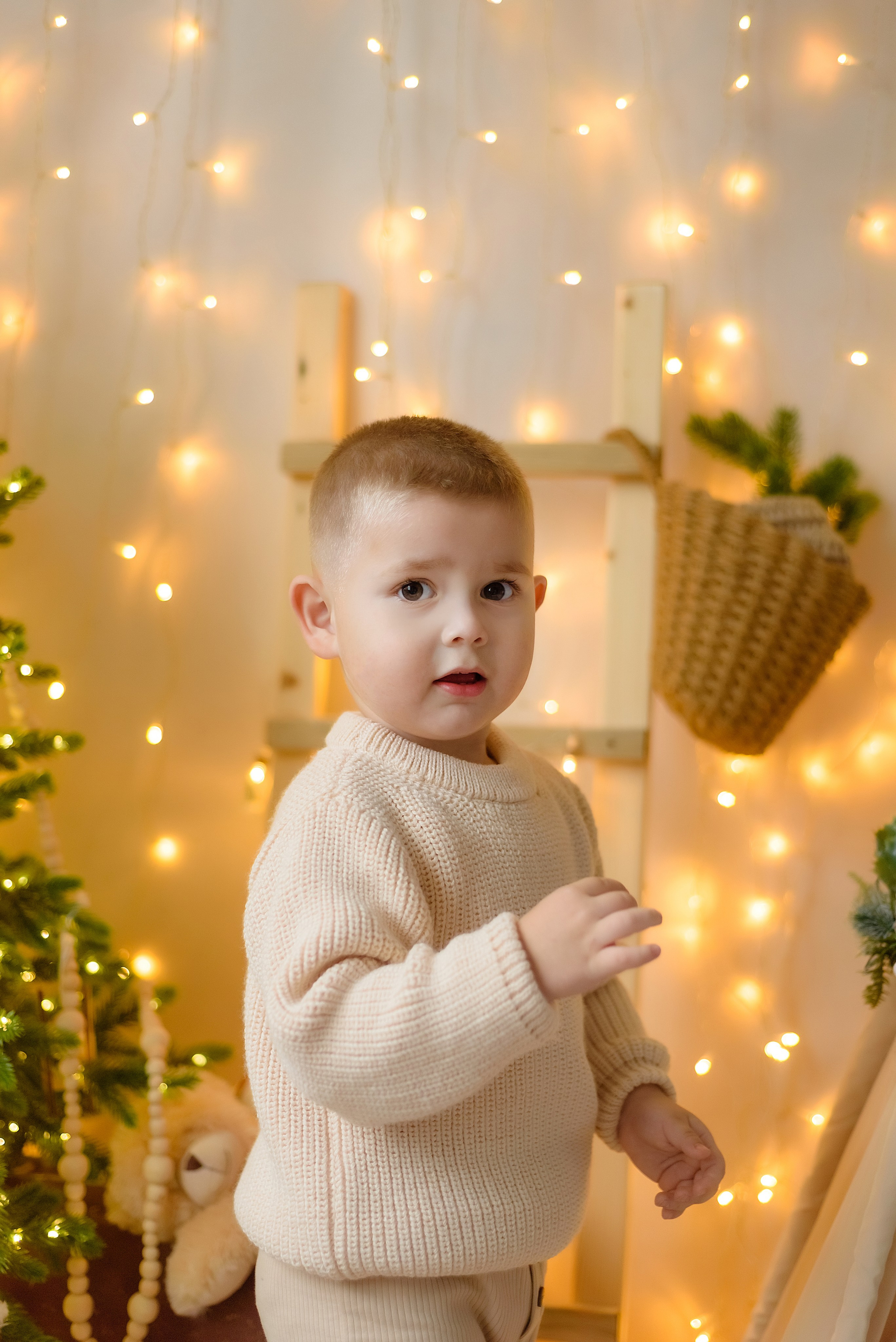 Новогодняя фотосессия «Вигвам» Кирилл. Детский Фотограф |Фотограф на годик в Брянске Ирина Романова