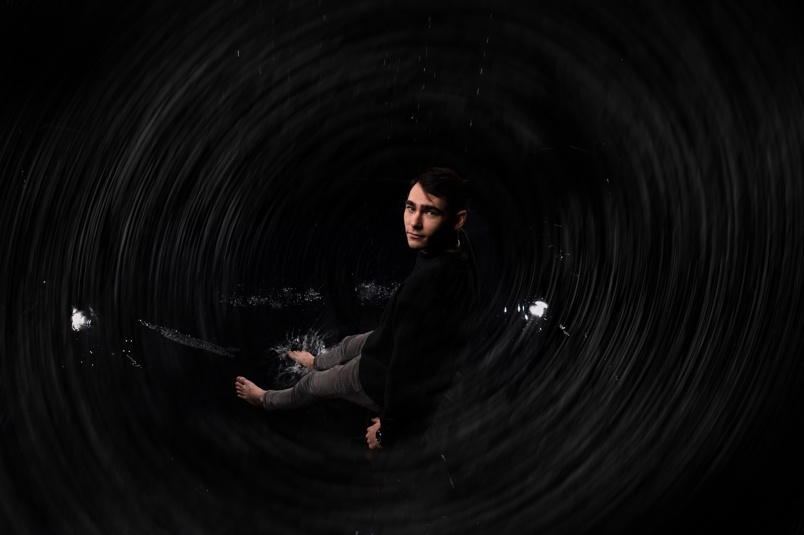 мужской портет с юмором