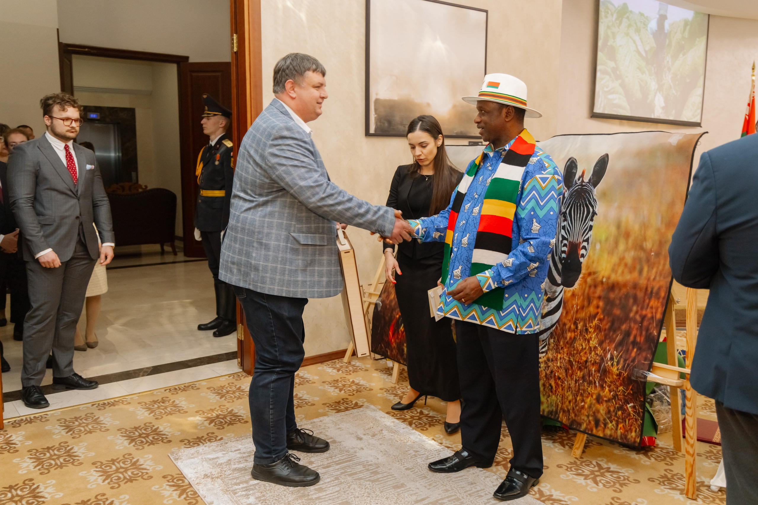 Фотосъемка делегации Посольства Зимбабве в Минске. Свадебный фотограф в Минске/Беларуси Сергей Спиридонов