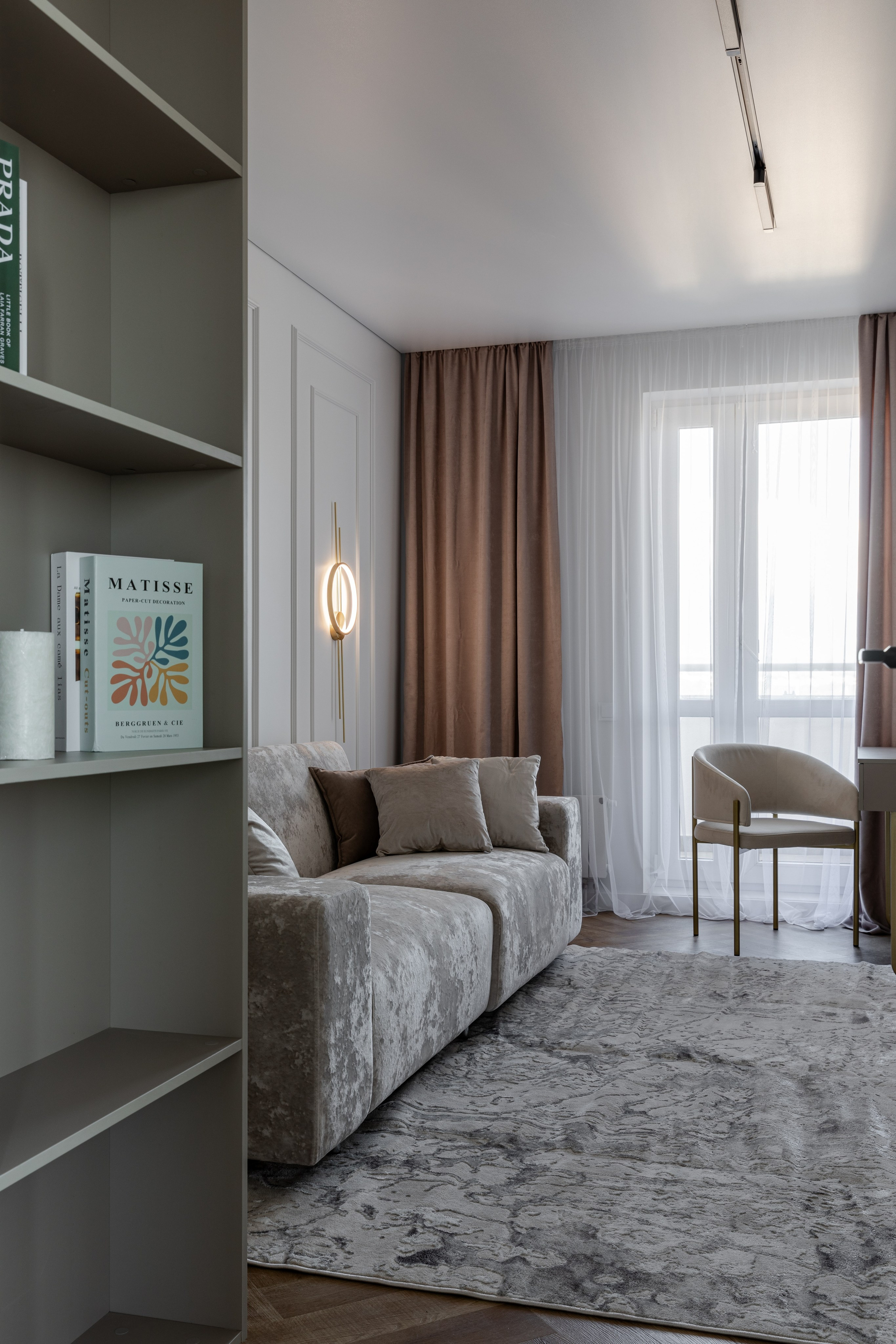 Интерьерная фотосъемка дизайн проекта трёхкомнатной квартиры в Адлере. Интерьерный фотограф Москва