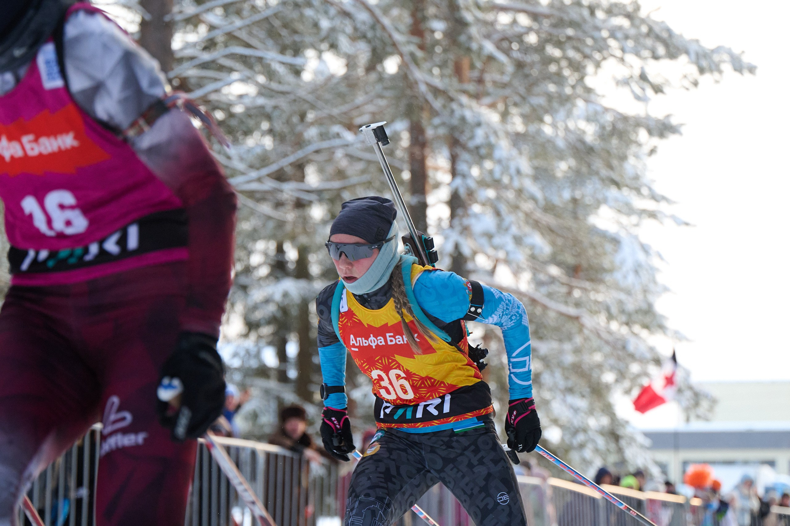 Ижевская Винтовка 55. Спринт. Женщины. Спортивный репортажный фотограф в Ижевске Сергей Мерзляков