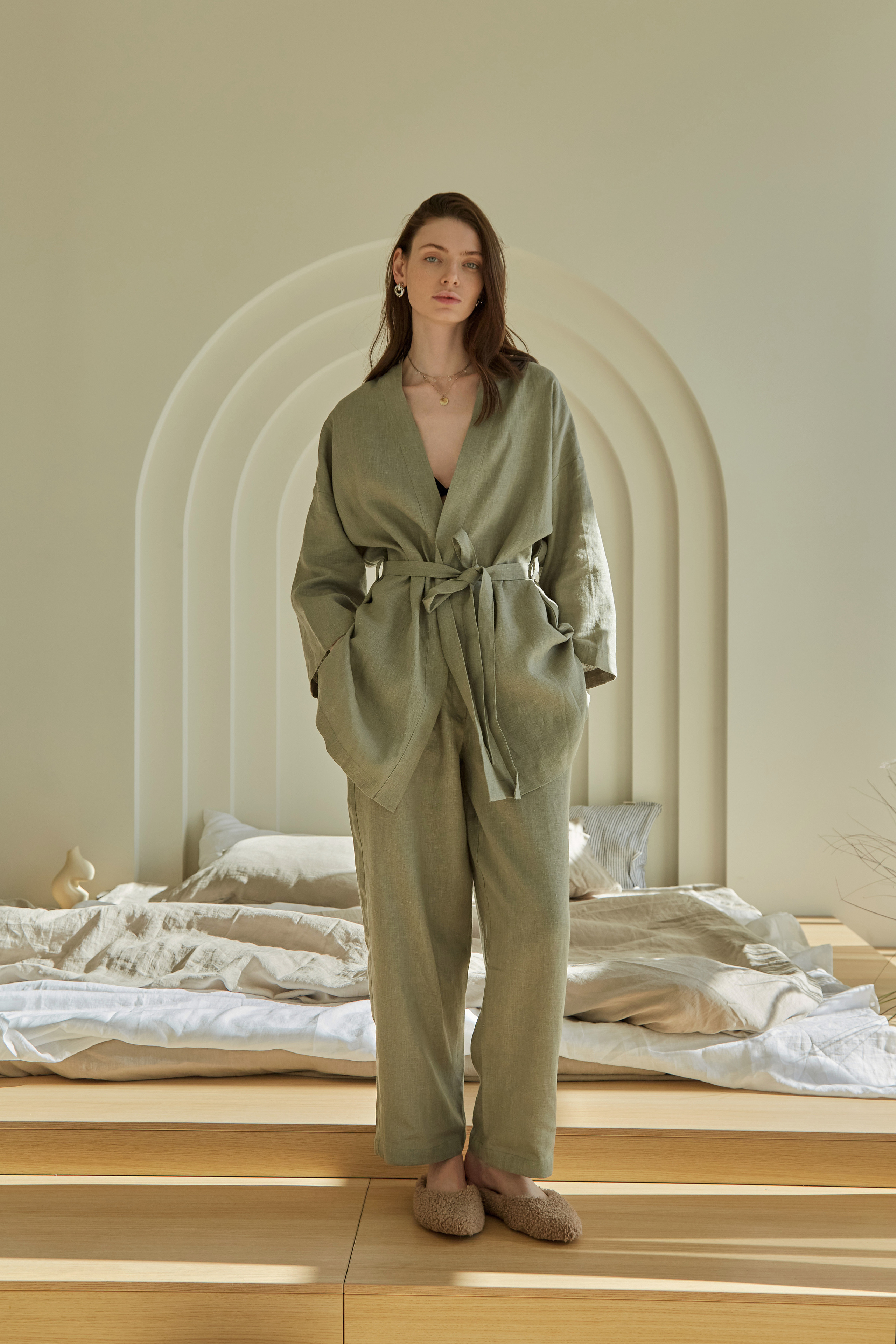 Lookbook для Linen Textile. Fashion фотограф в Москве Ксения Чупрунова