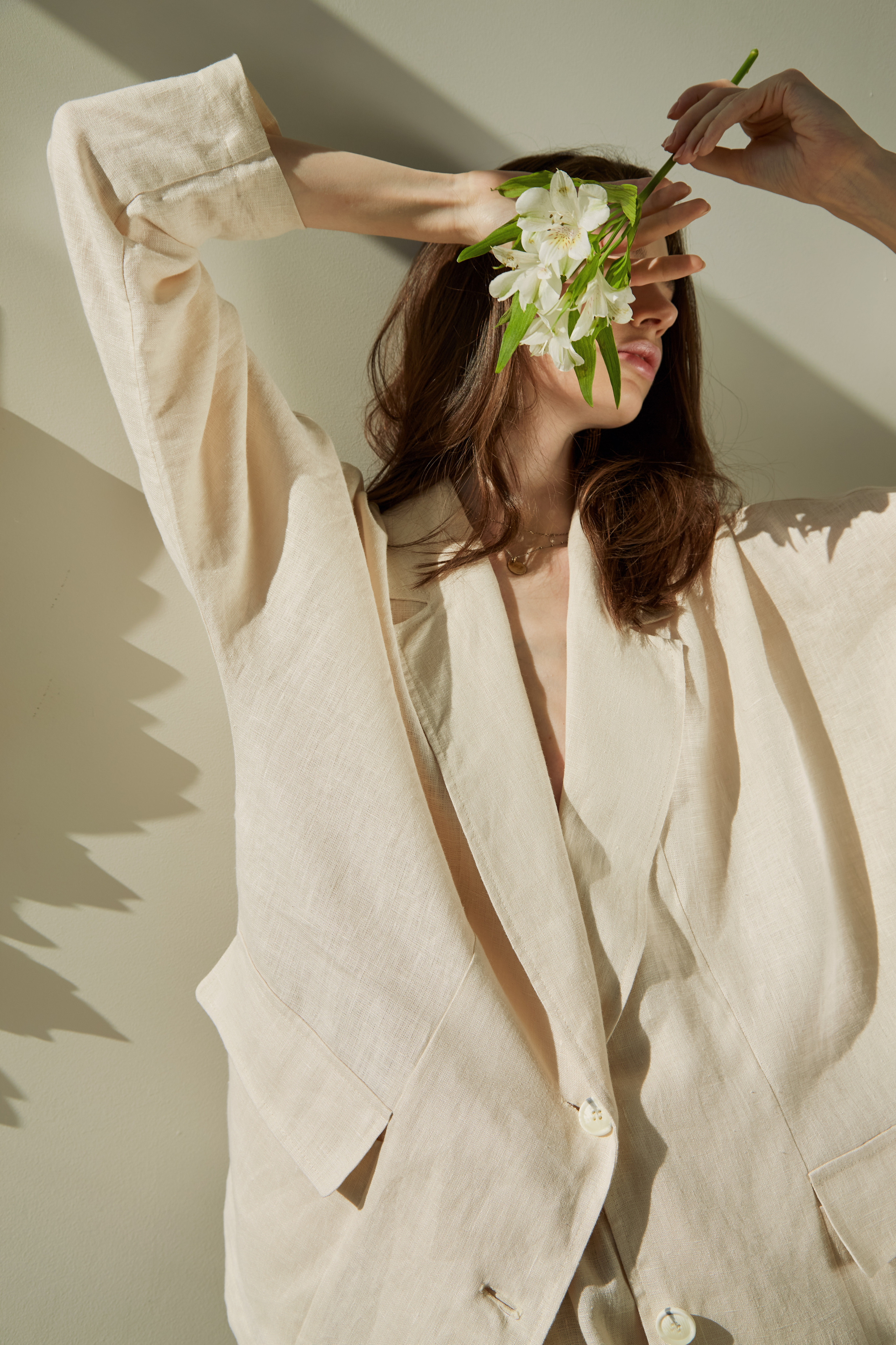 Lookbook для Linen Textile. Fashion фотограф в Москве Ксения Чупрунова