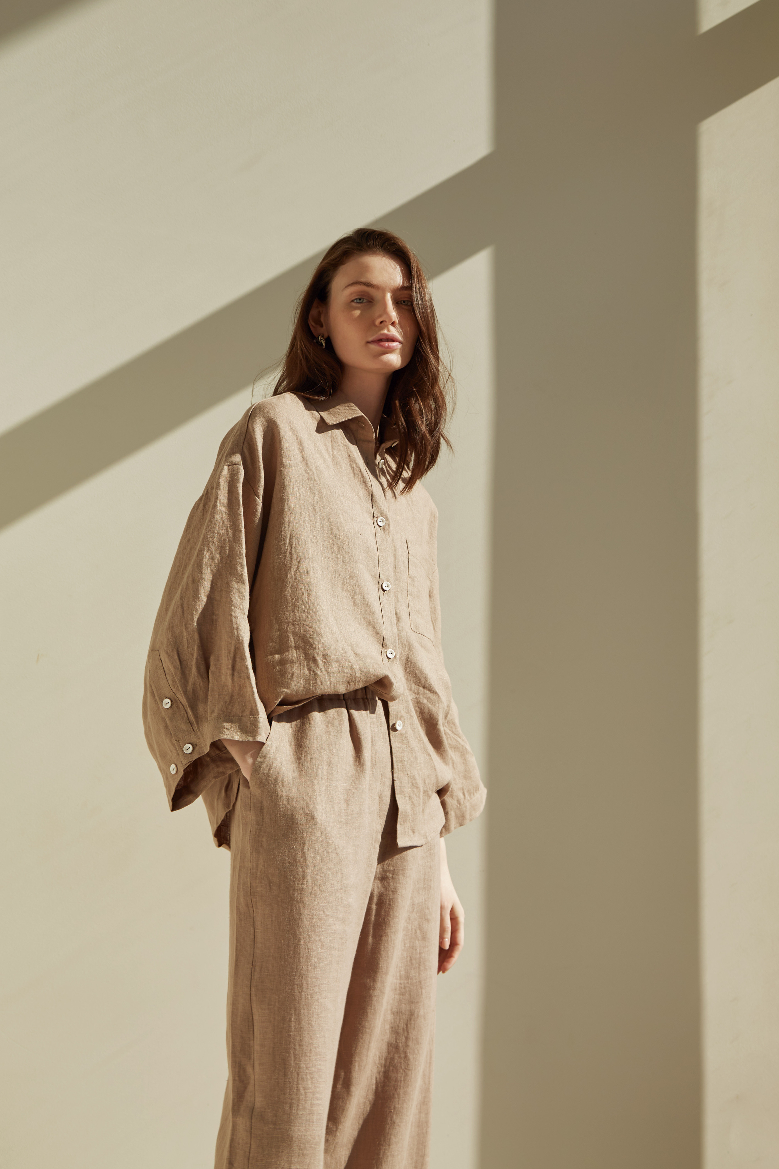 Lookbook для Linen Textile. Fashion фотограф в Москве Ксения Чупрунова