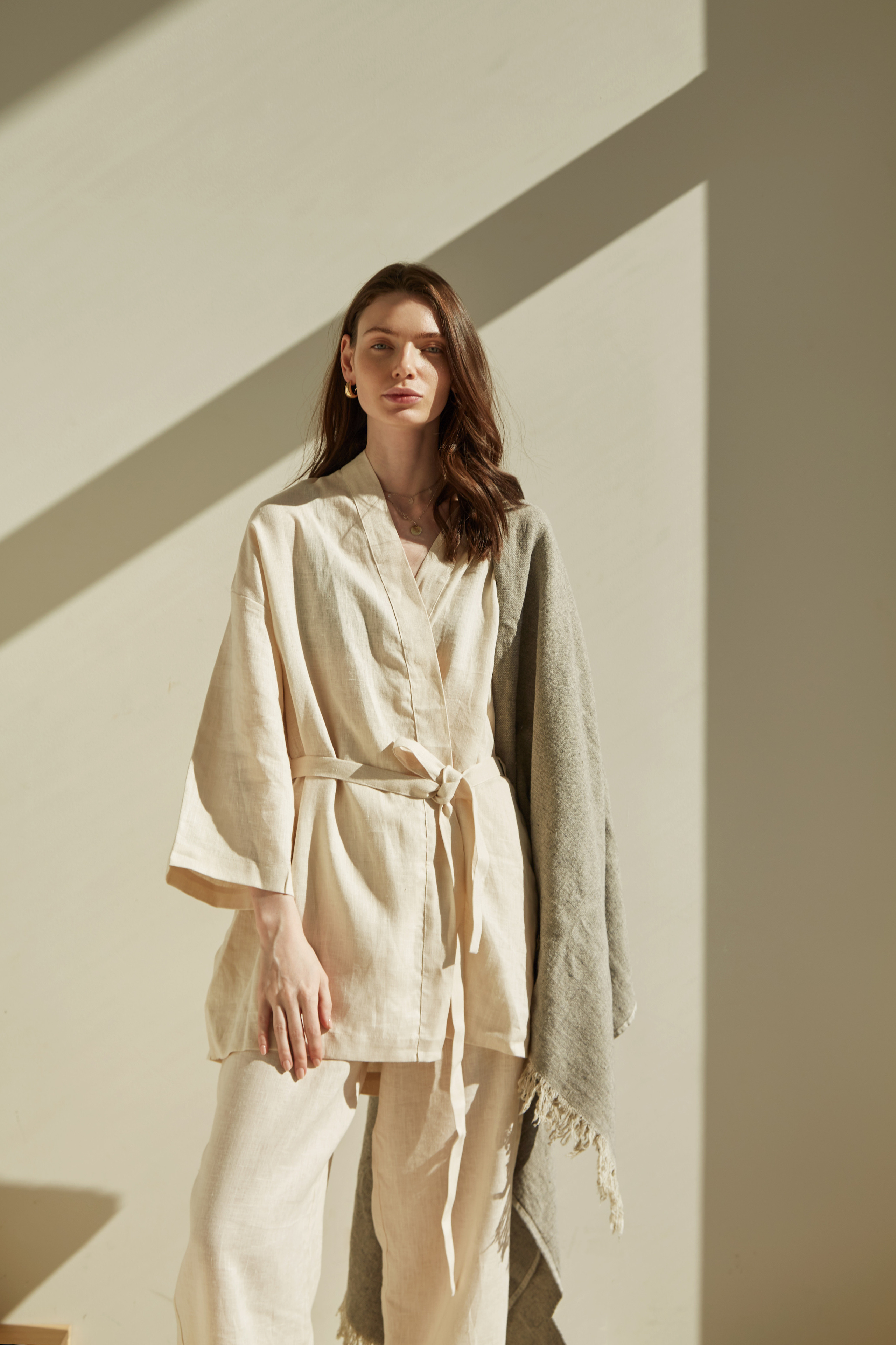 Lookbook для Linen Textile. Fashion фотограф в Москве Ксения Чупрунова