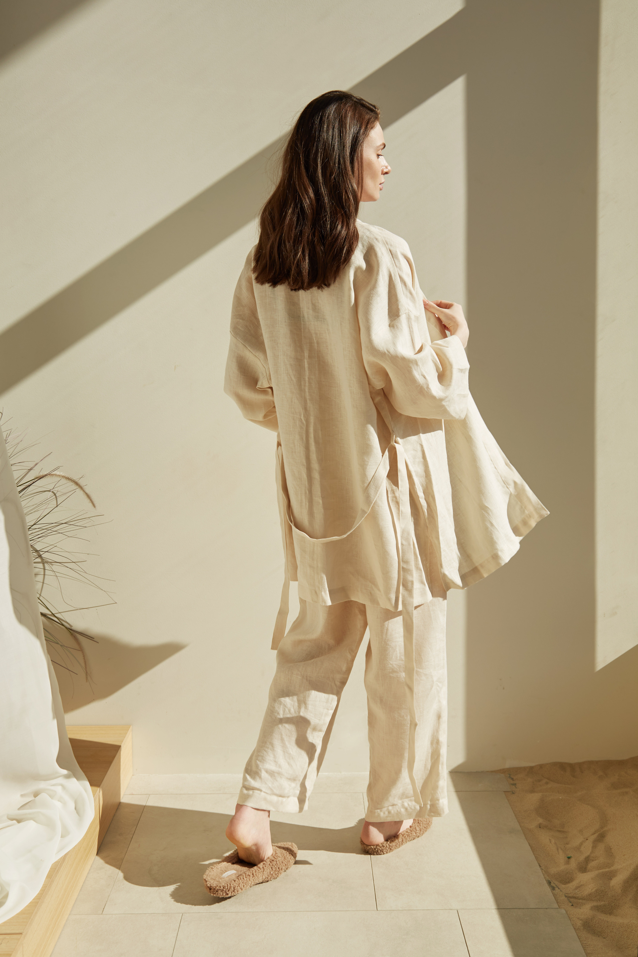 Lookbook для Linen Textile. Fashion фотограф в Москве Ксения Чупрунова