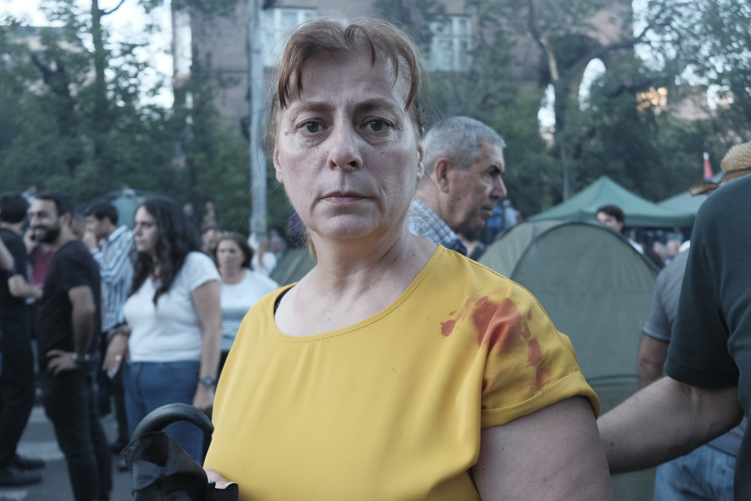 Protest rallies from Armenia. Kirillov Egor