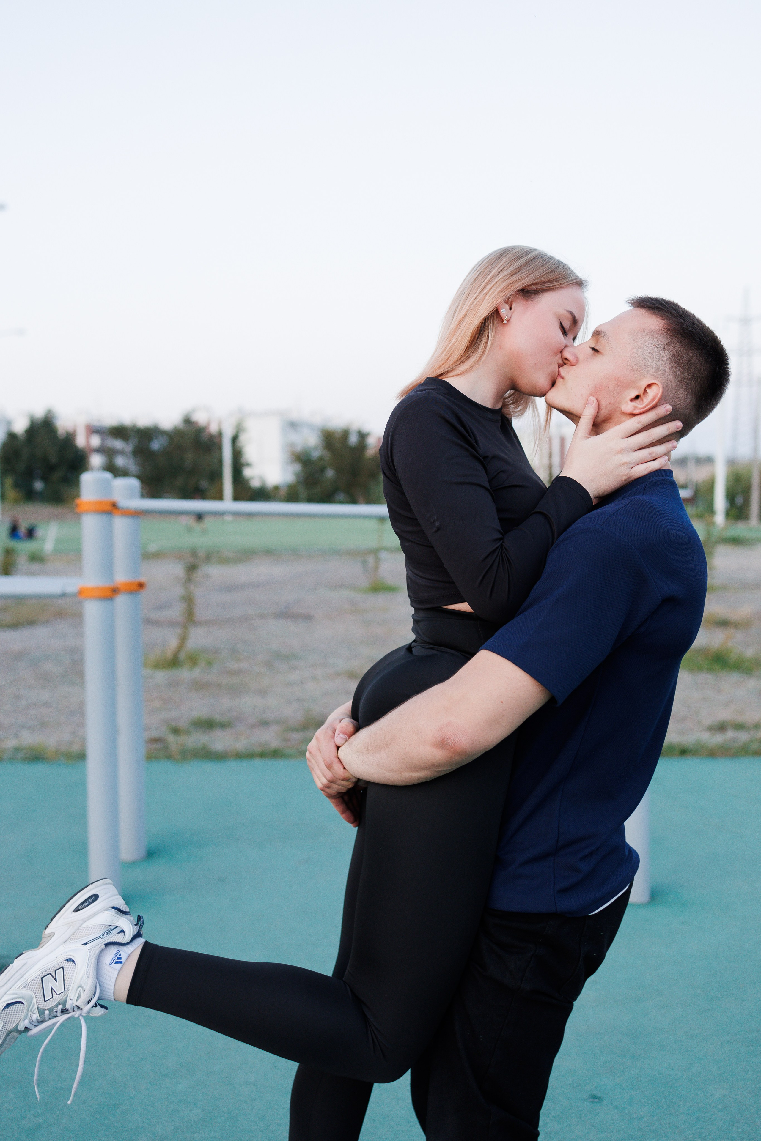 На спорт площадке (Настя+Игорь). Photograph Svetlana Volkova