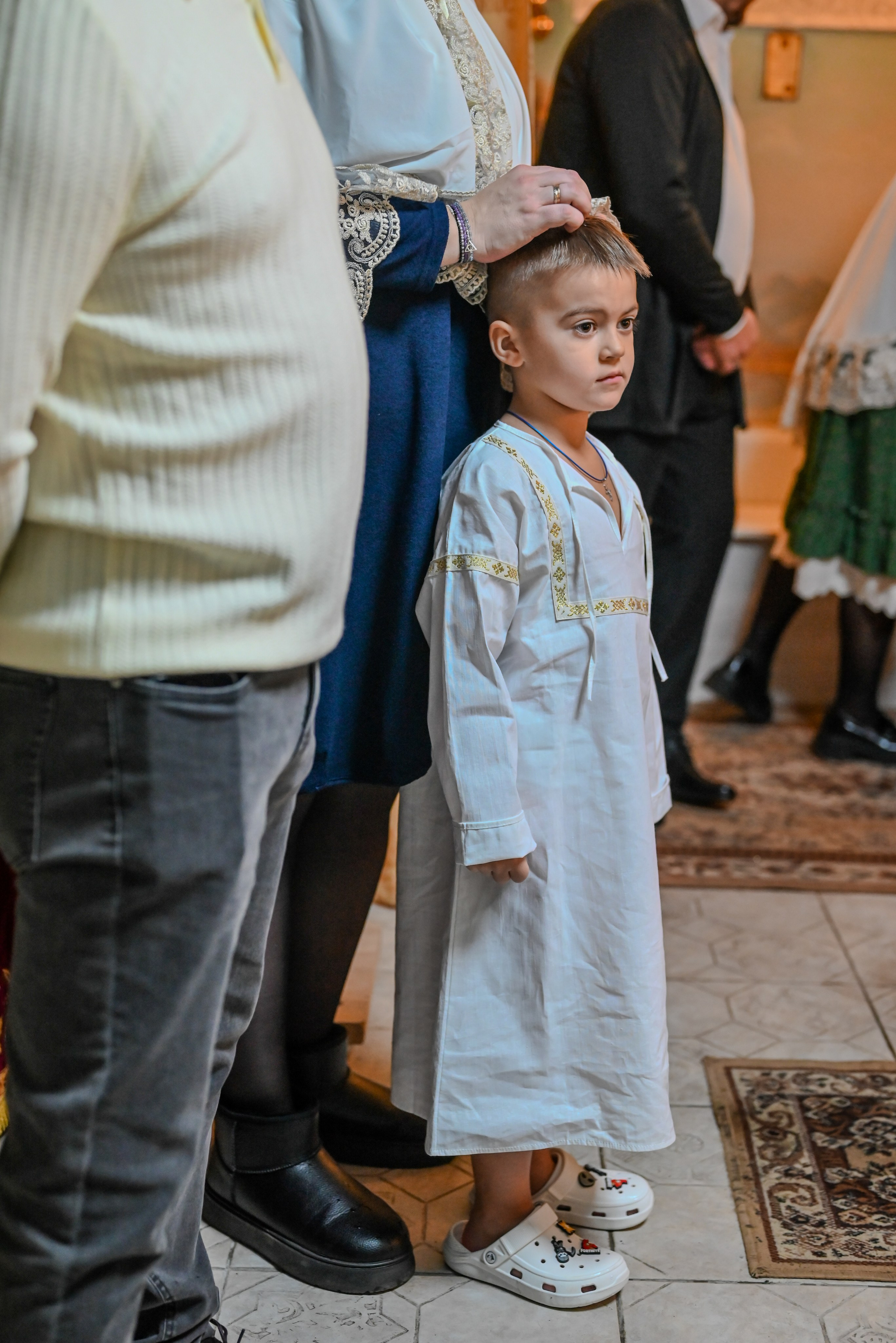 Крещение Совхоз Ленина. Семейный и детский фотограф Москва