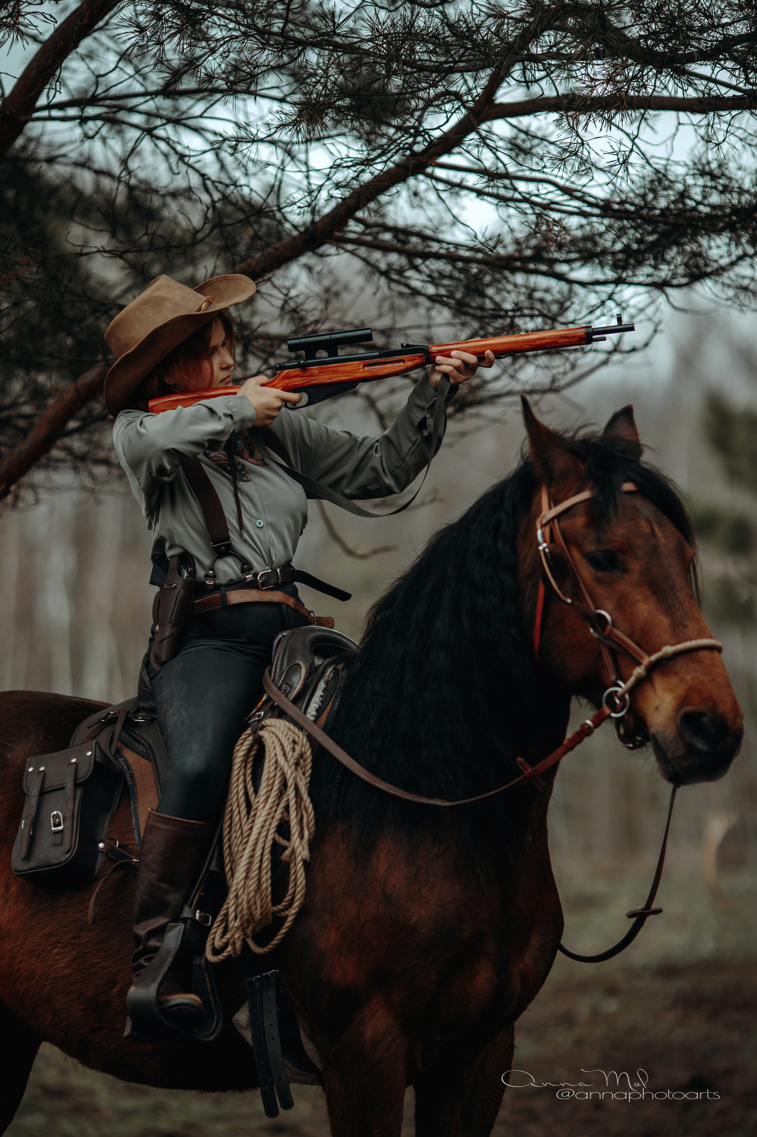 По мотивам любимой игры / РДР2. Анна Молчанова конный фотограф в Тюмени | фотосессии с лошадьми Тюмень