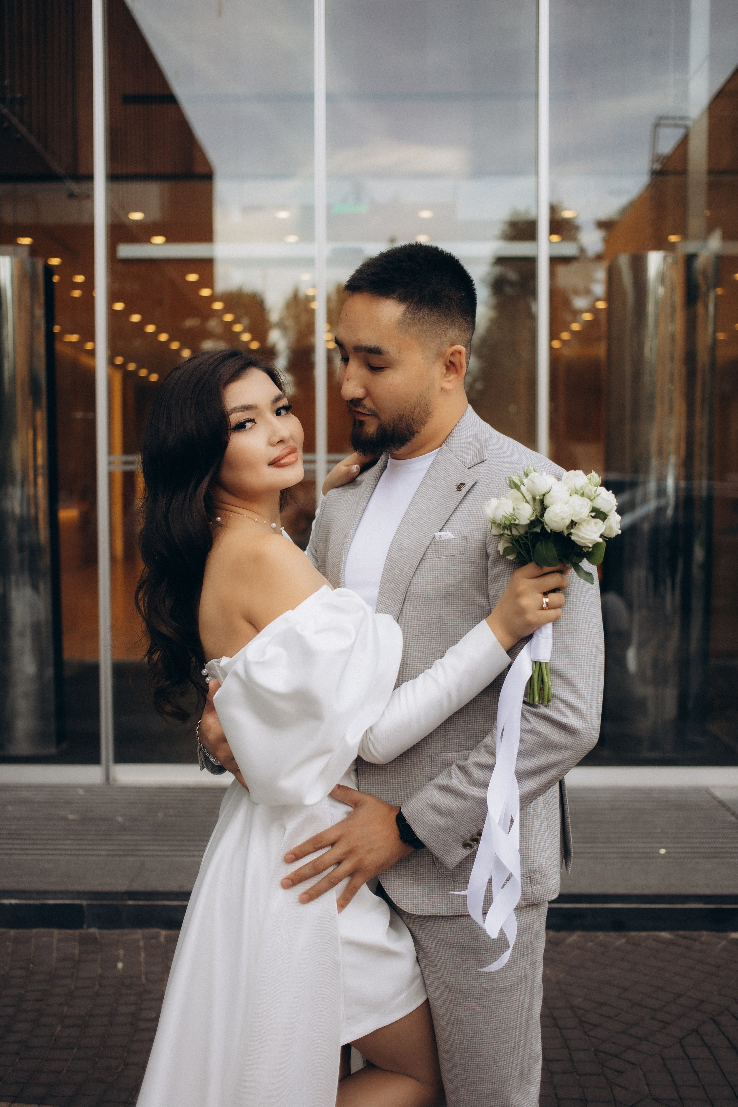 Ринат и Мадина роспись в Барвихе. Портретный и свадебный фотограф в Астрахани Сабира Аубекерова