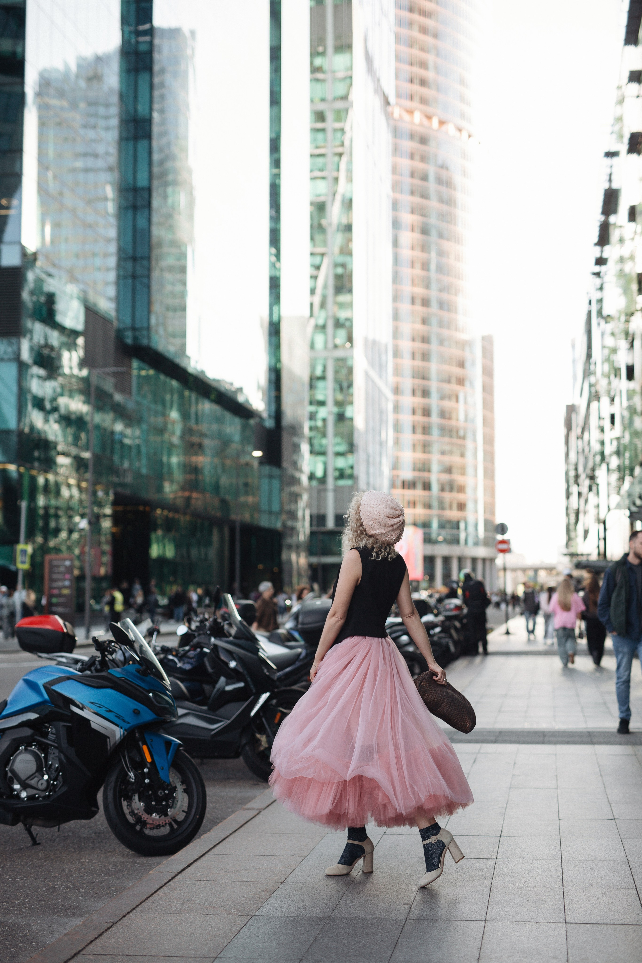 Аня в Moscow City. Семейный фотограф в Москве Марина Петра