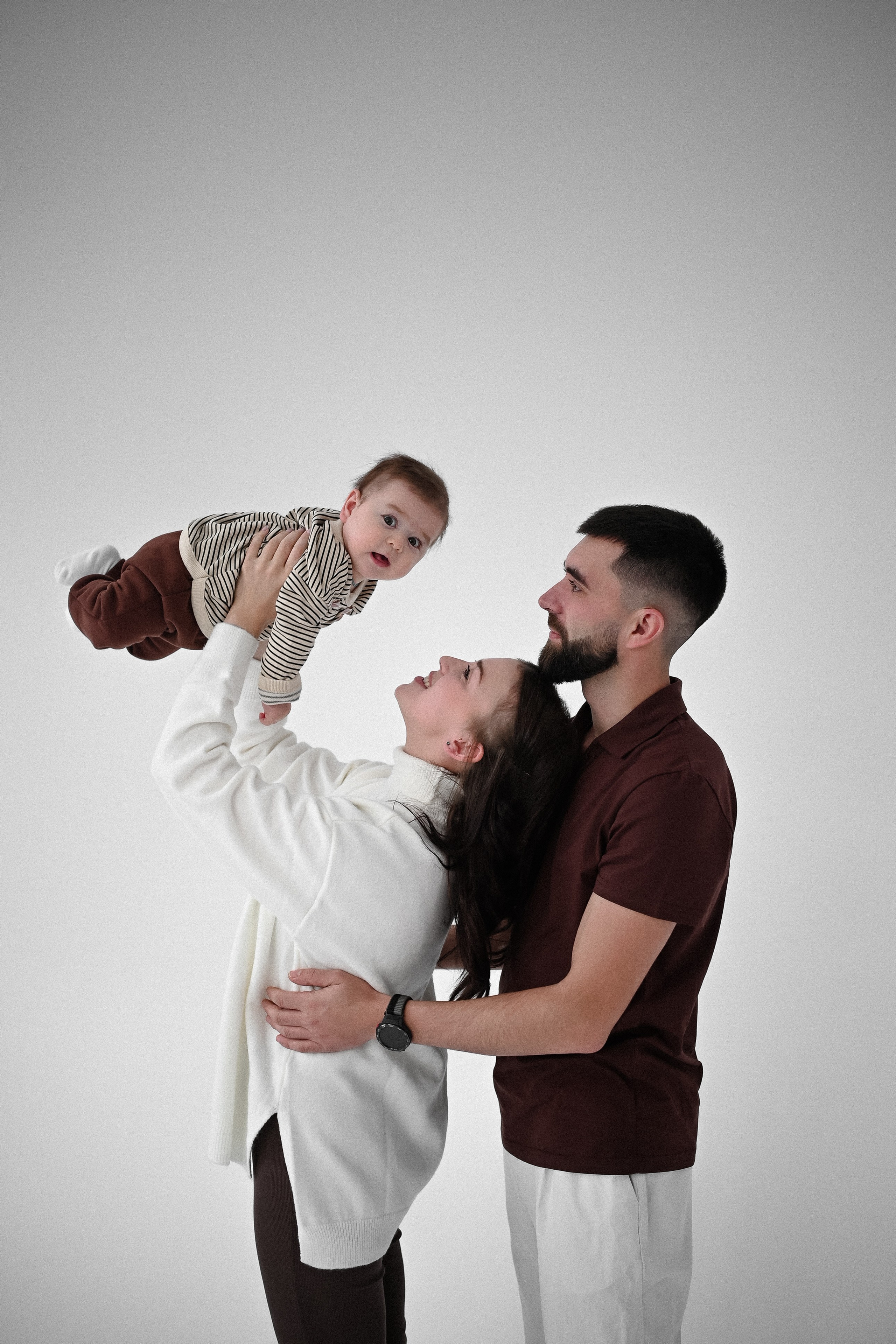 Семейная фотосессия. Семейный, портретный, фотограф в городе Магадане Анастасия Кадочкина